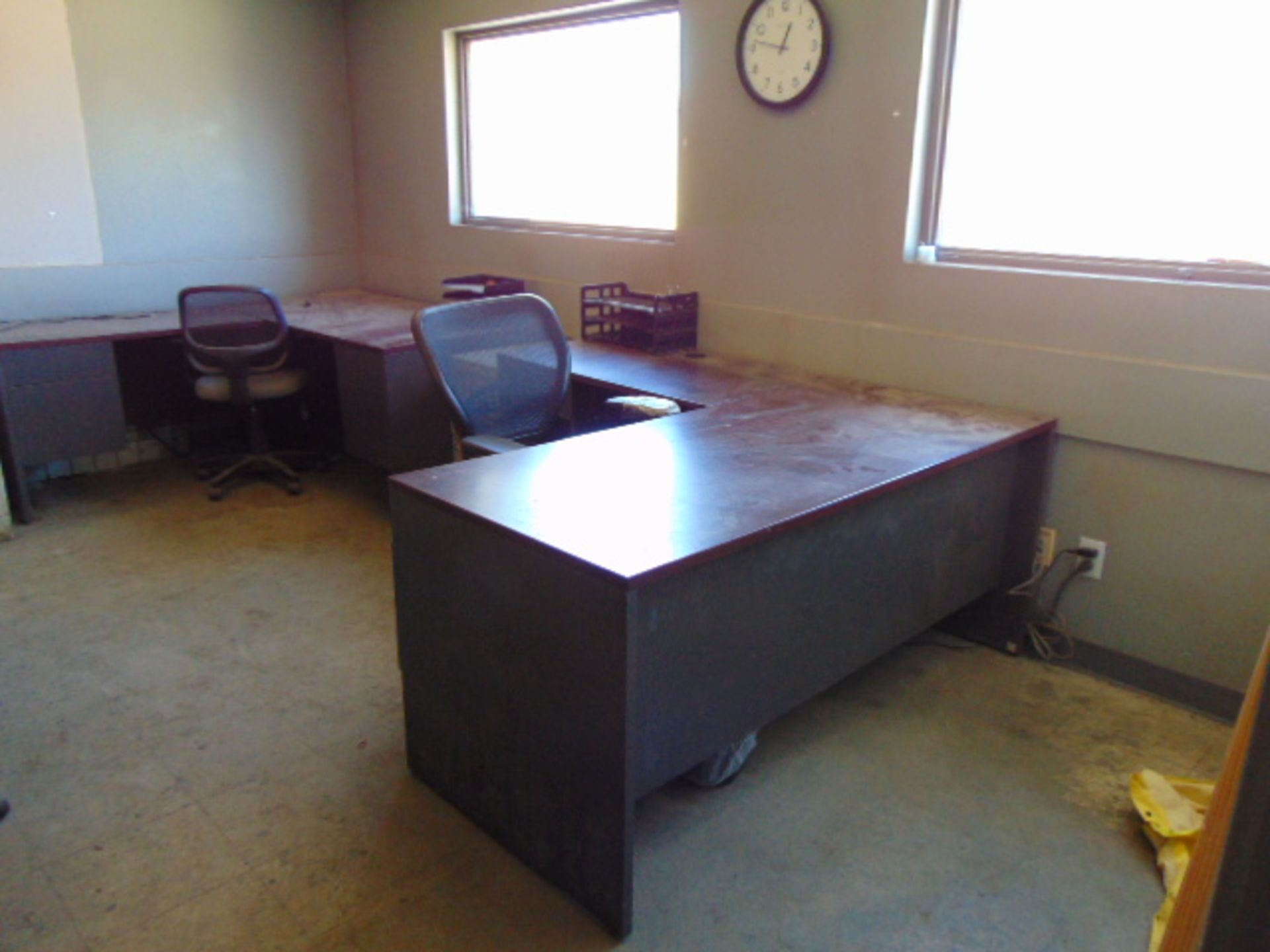 LOT OF OFFICE FURNITURE, assorted (located upstairs) - Image 2 of 10