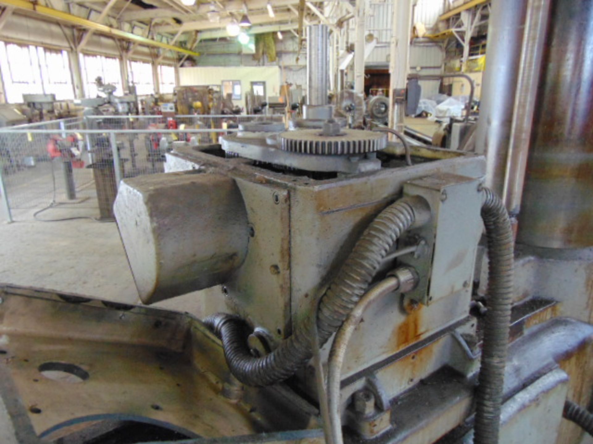 RADIAL ARM DRILL, AJAX, w/box table (Note: out of service) - Image 4 of 5