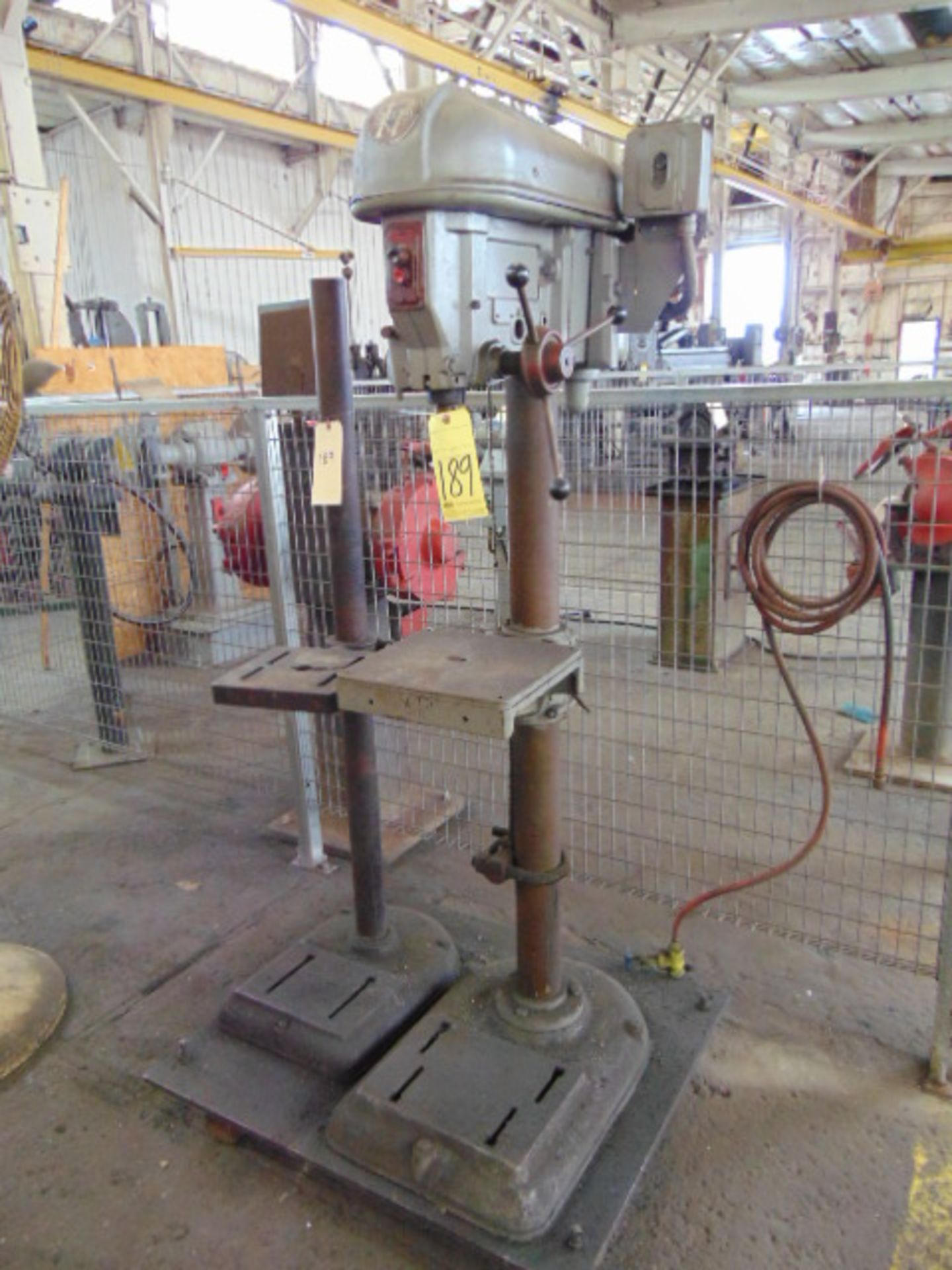 PEDESTAL DRILL PRESS, DELTA 15"