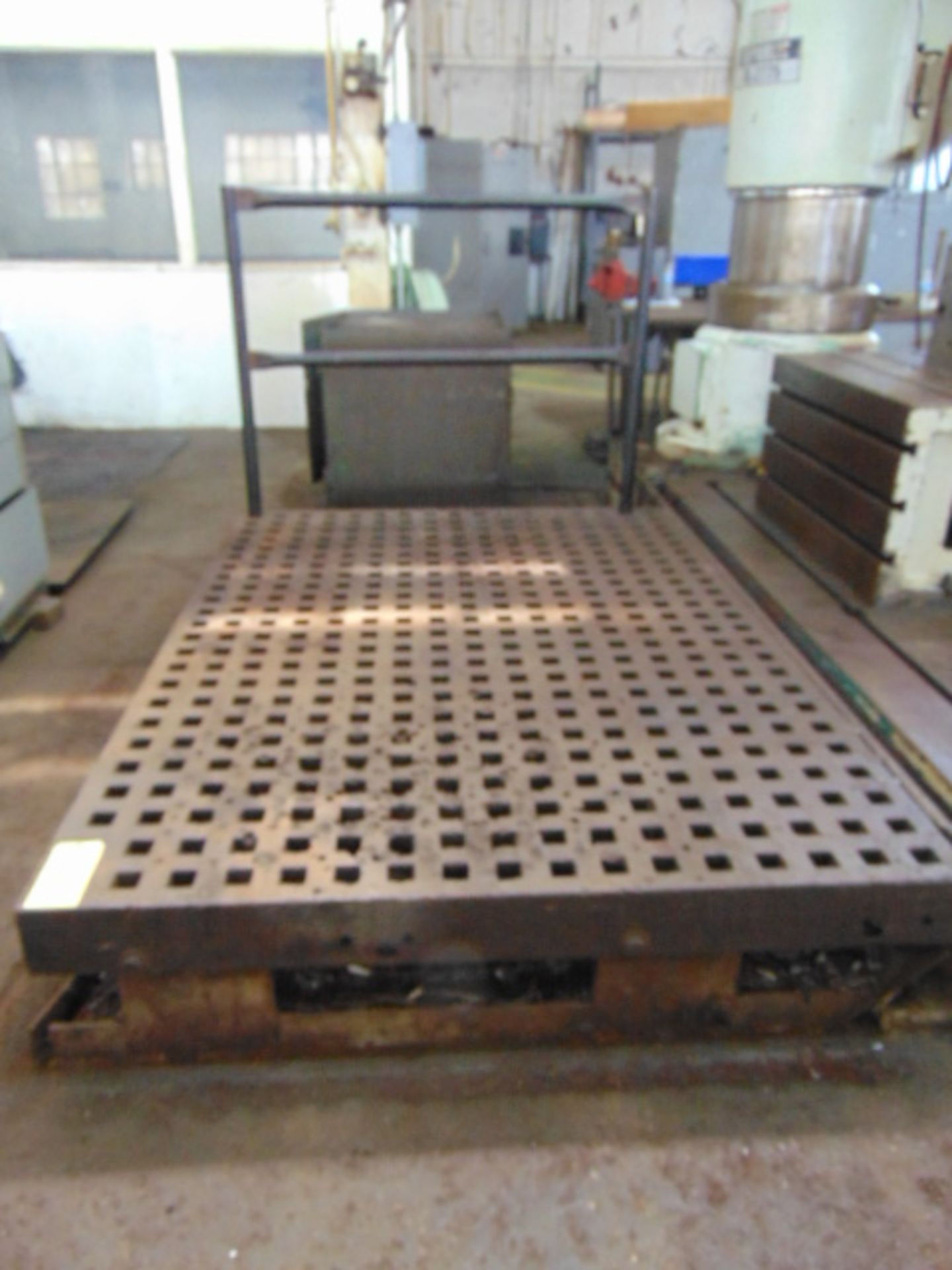 PLATEN WELDING TABLE, ACORN, 86" x 61"