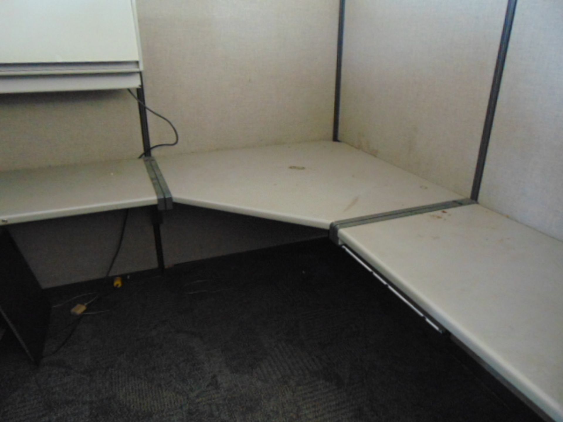 LOT OF OFFICE CUBICLES (located upstairs) - Image 7 of 9