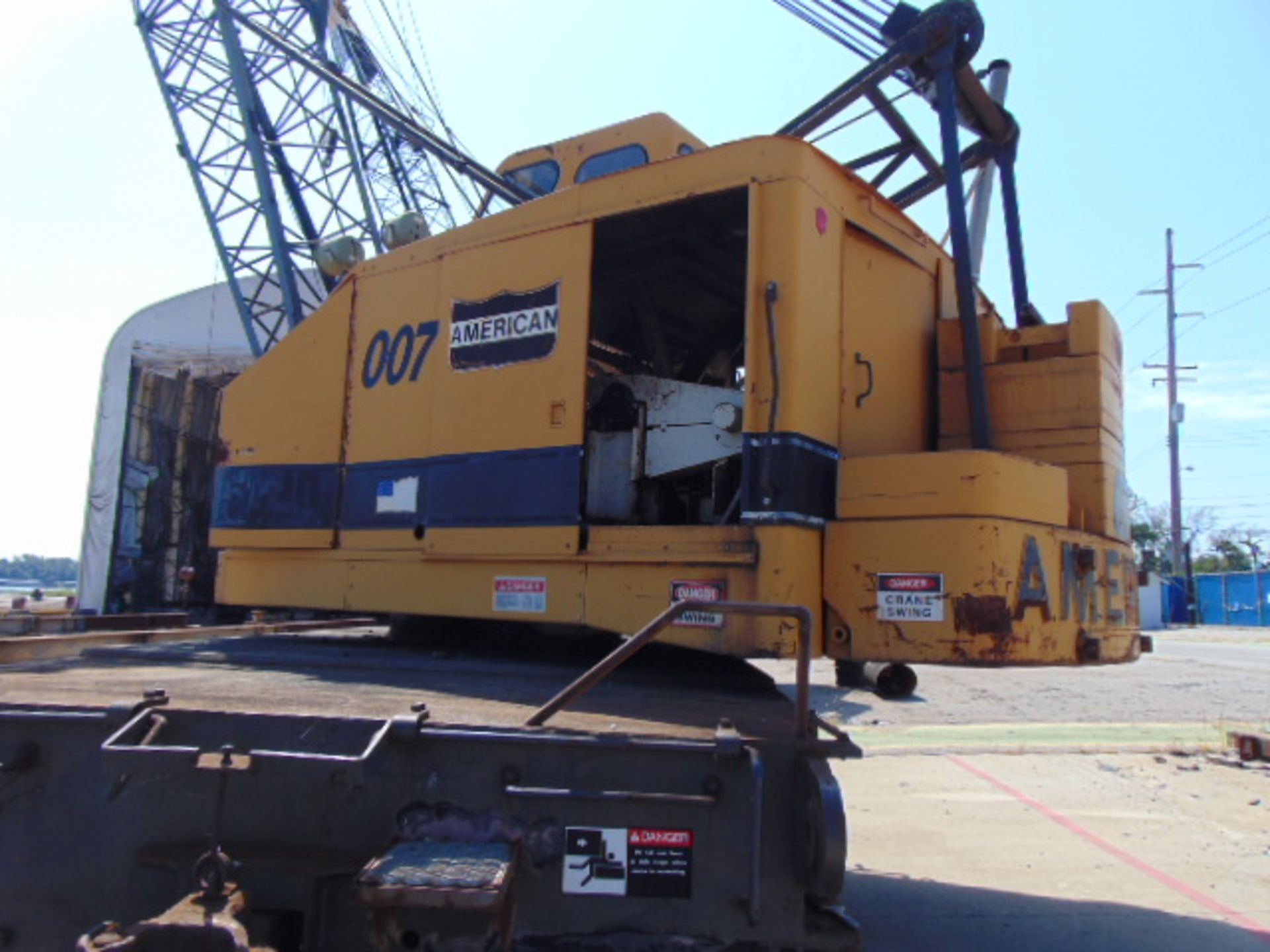 LOCOMOTIVE CRANE, AMERICAN MDL. 5030 DE DIESEL-ELECTRIC: factory remanufactured 2005, 60,000 lb. - Image 5 of 11