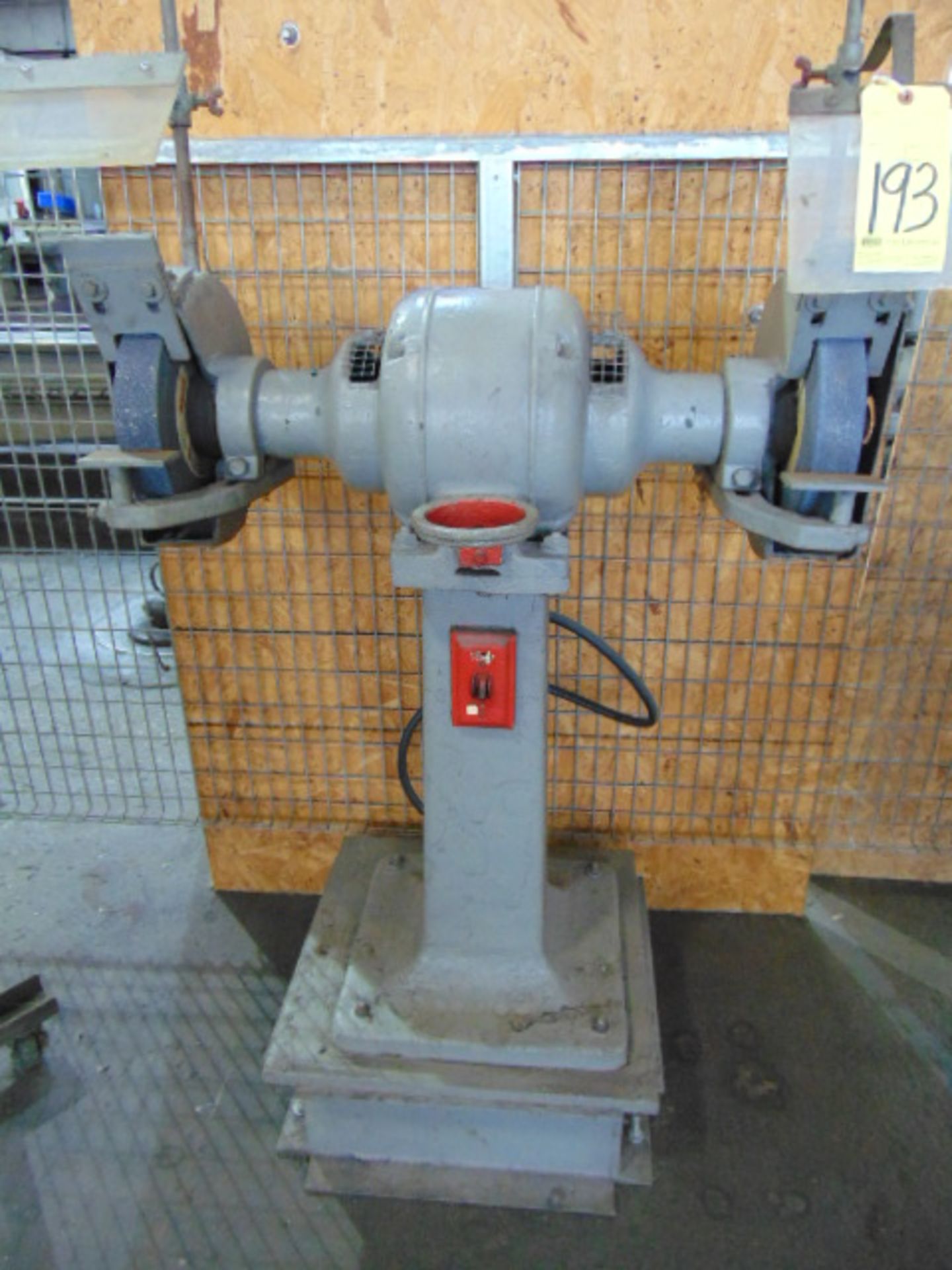 DOUBLE END PEDESTAL GRINDER, 12"