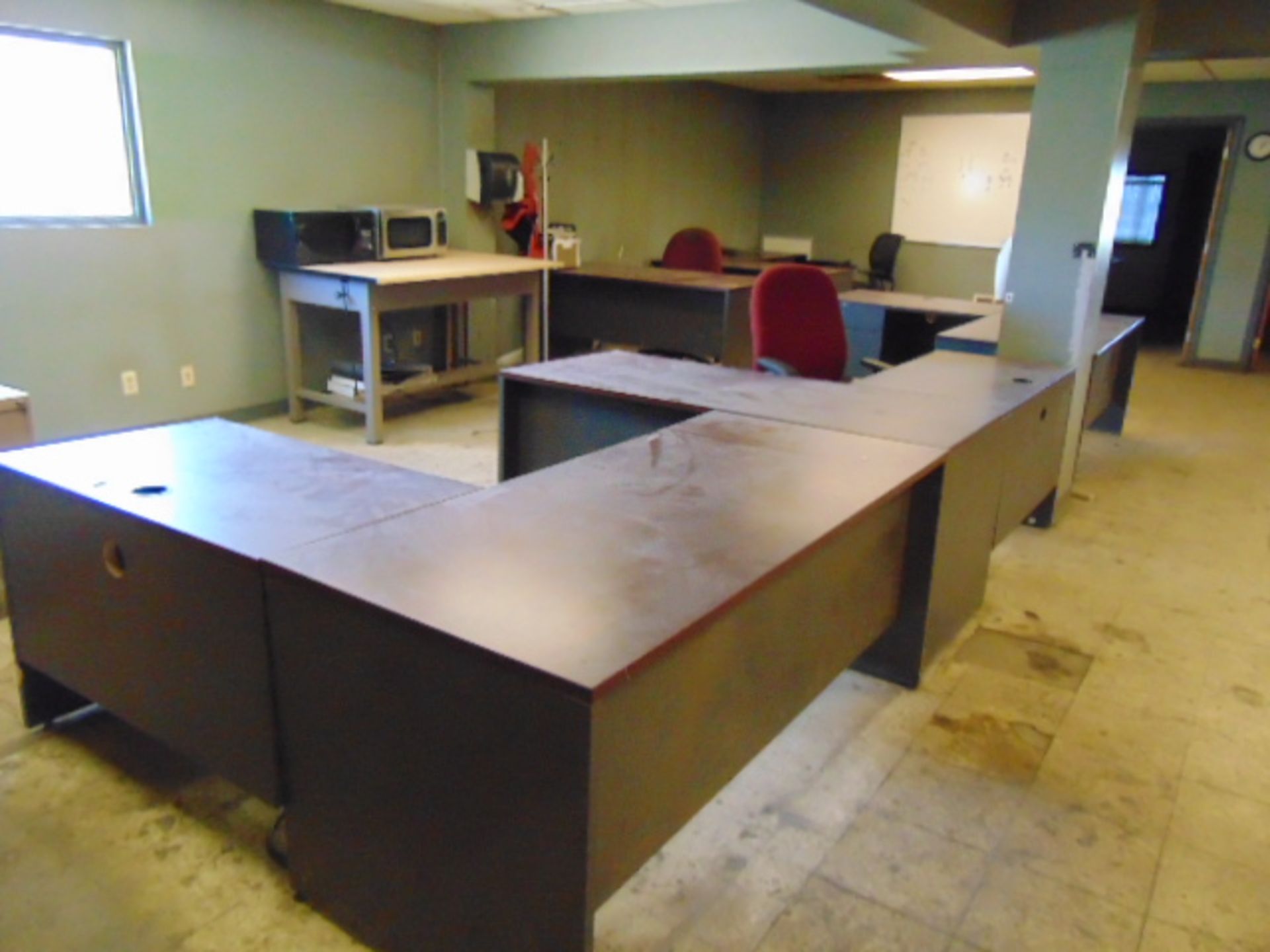 LOT OF OFFICE FURNITURE, assorted (located upstairs) - Image 8 of 10