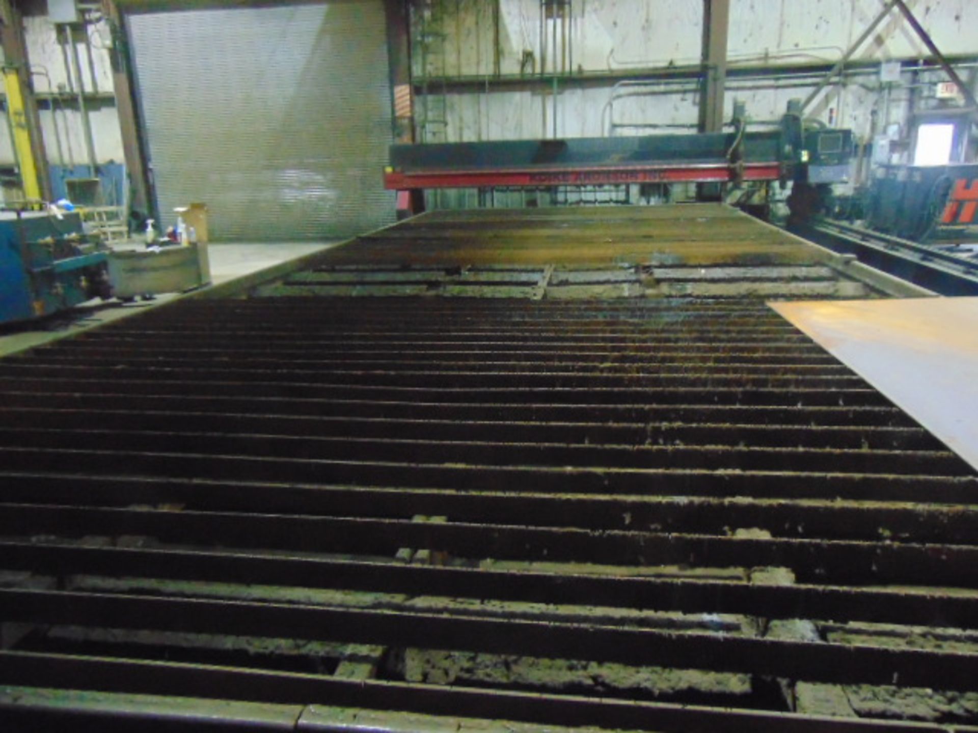 CNC PLASMA CUTTING MACHINE, KOIKE ARONSON MDL. YGM-5000 “VERSAGRAPH”, new 2006, Hypertherm Voyager - Image 9 of 16