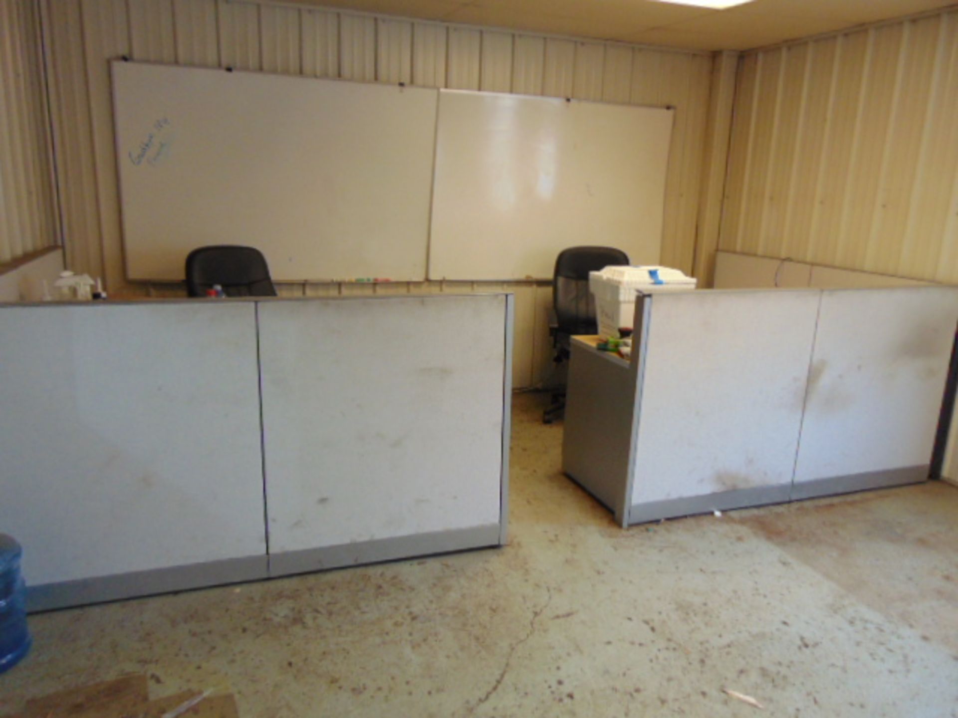 LOT CONSISTING OF: office cubicles & file cabinets - Image 2 of 3