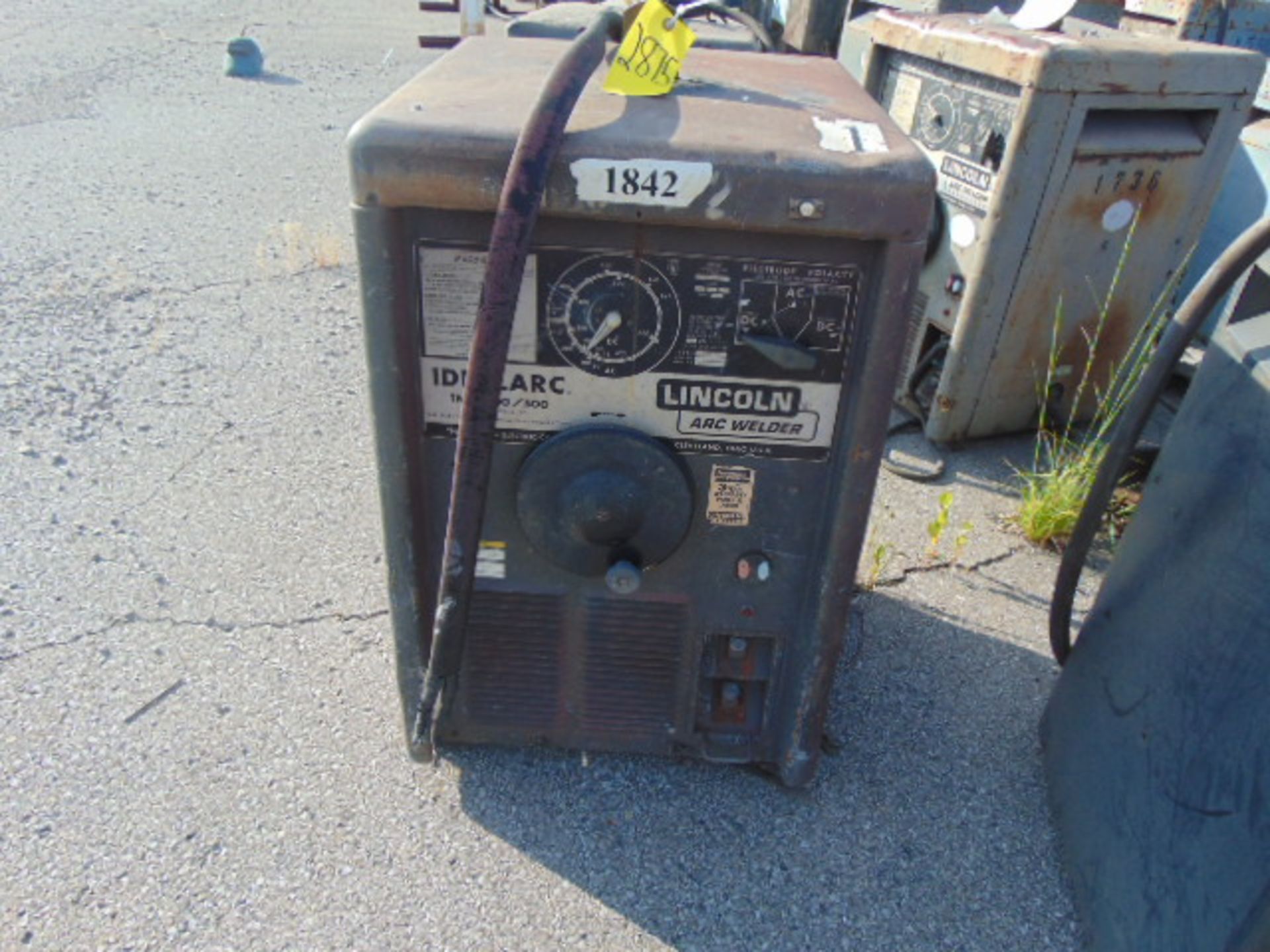 LOT OF ARC WELDERS (8), LINCOLN IDEALARC TM-500/500