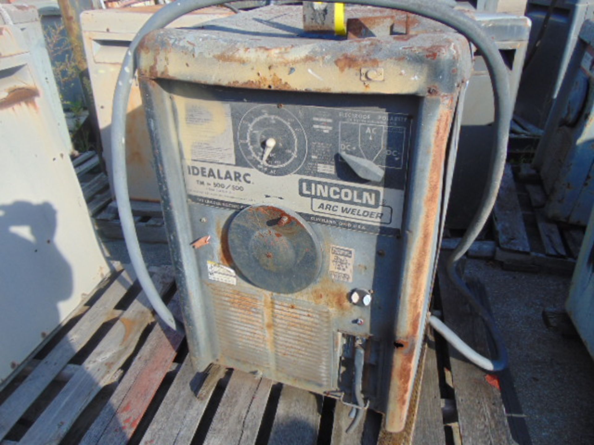 LOT OF ARC WELDERS (9), LINCOLN IDEALARC TM-500/500 - Image 5 of 10