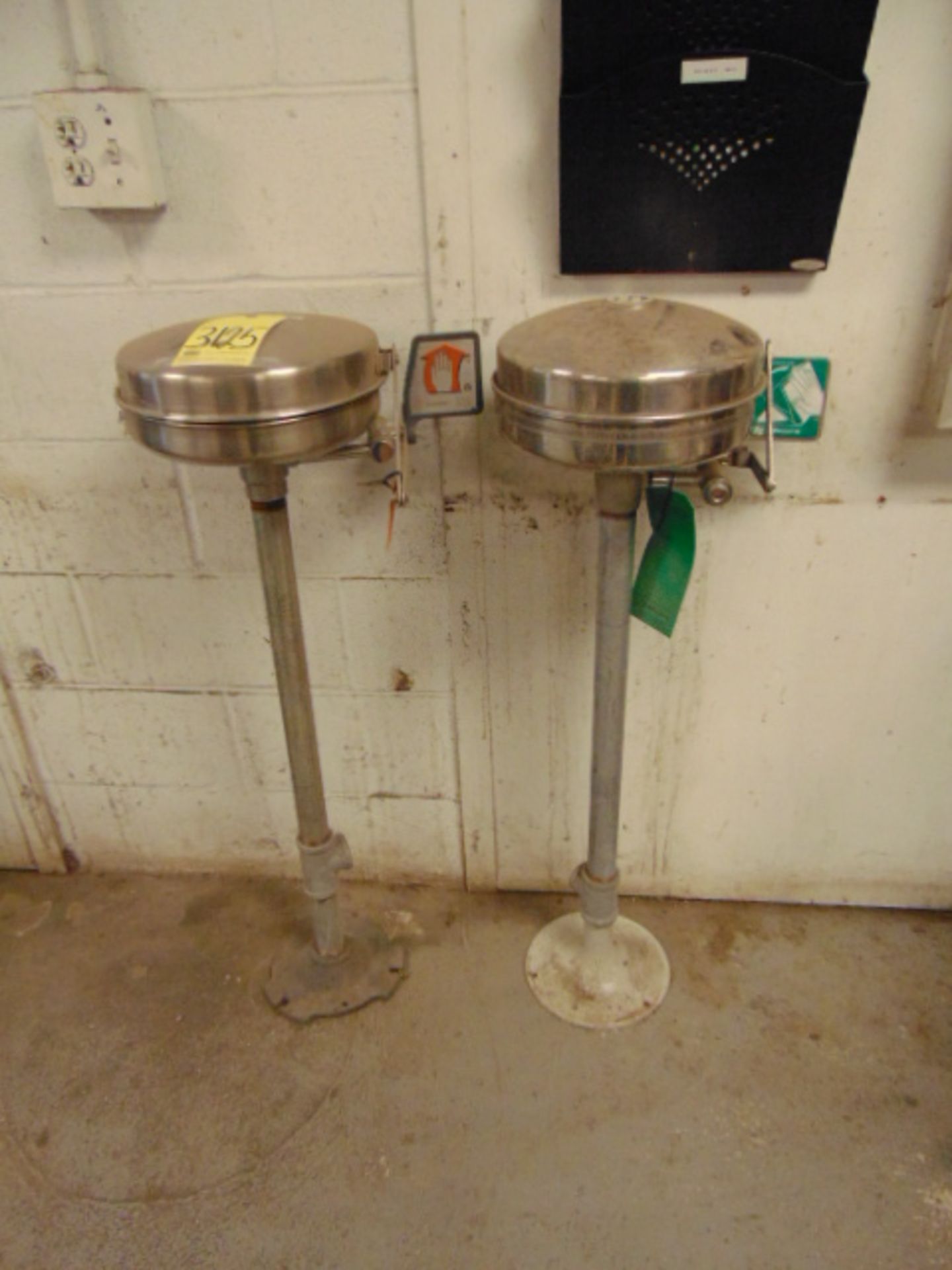 LOT OF EYE WASH STATIONS (2)