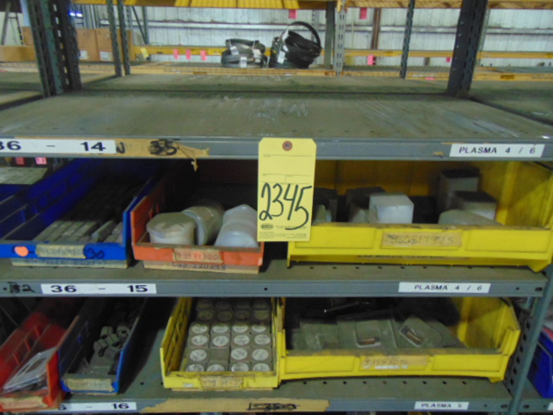 LOT OF PLASMA REPLACEMENT PARTS, assorted (in one section of shelving) - Image 5 of 5