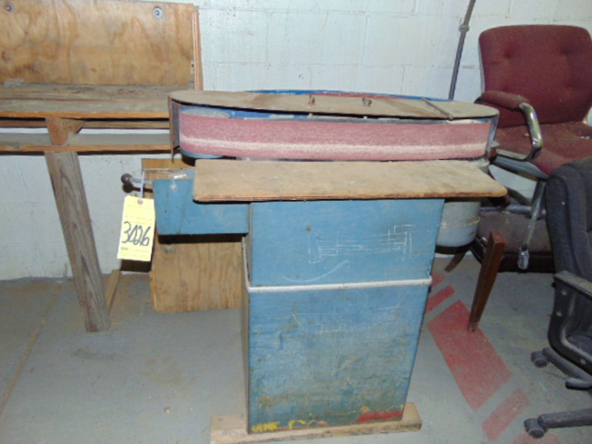 HORIZONTAL BELT SANDER, 4" x 36"