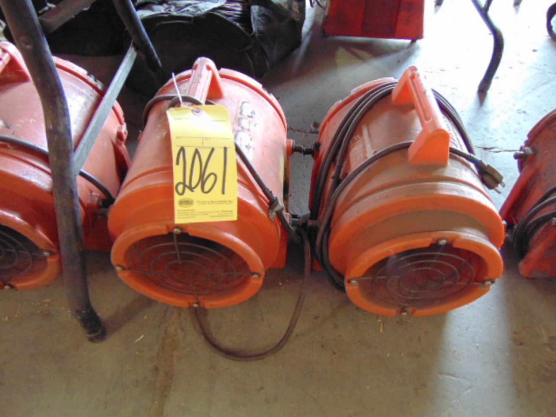 LOT OF VENTILATOR BLOWERS (2)