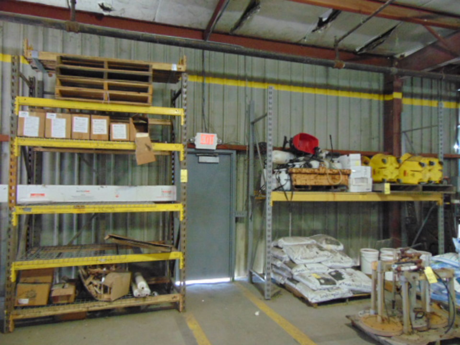 LOT OF PALLET RACKET SECTIONS (2)