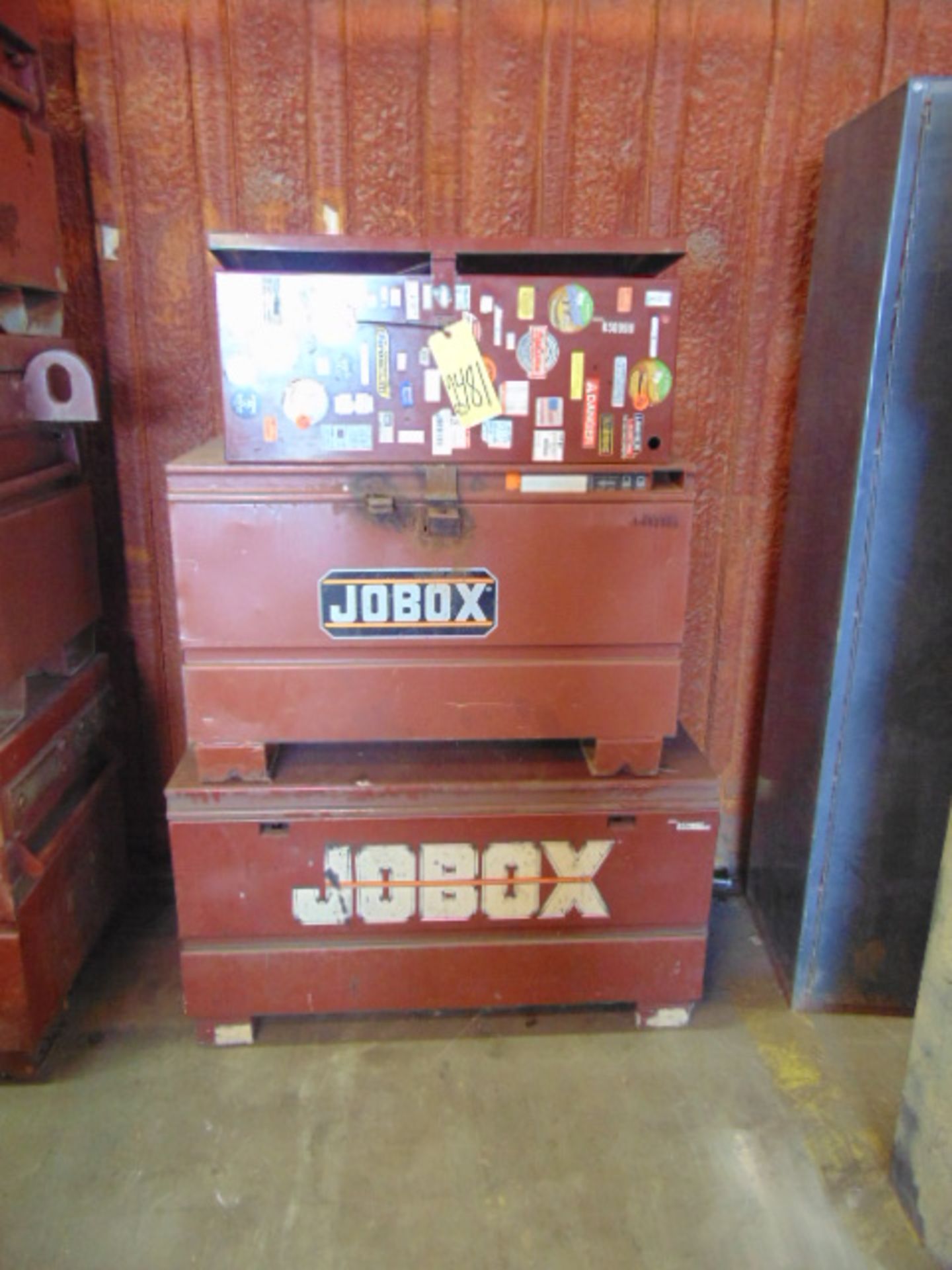 LOT OF TOOL STORAGE CABINETS (3)