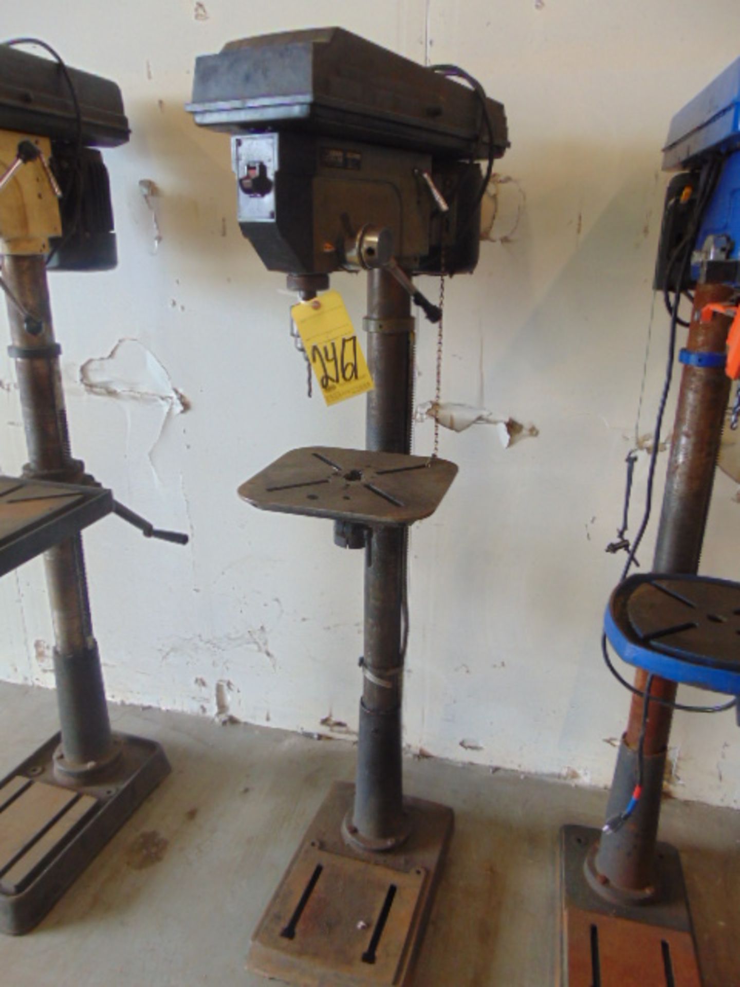 PEDESTAL DRILL PRESS, DELTA 16", S/N 9443