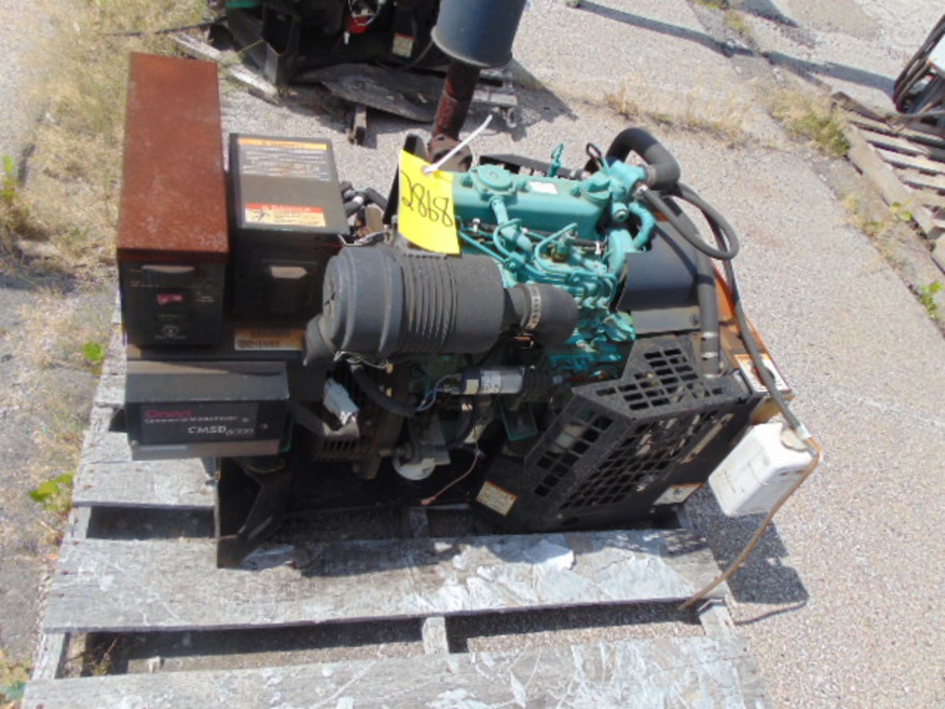 LOT OF GENERATORS (3), ONAN COMMERCIAL QD, Cummins diesel pwrd., sgl. phase, 5 KW, 3,600 RPM - Image 3 of 4