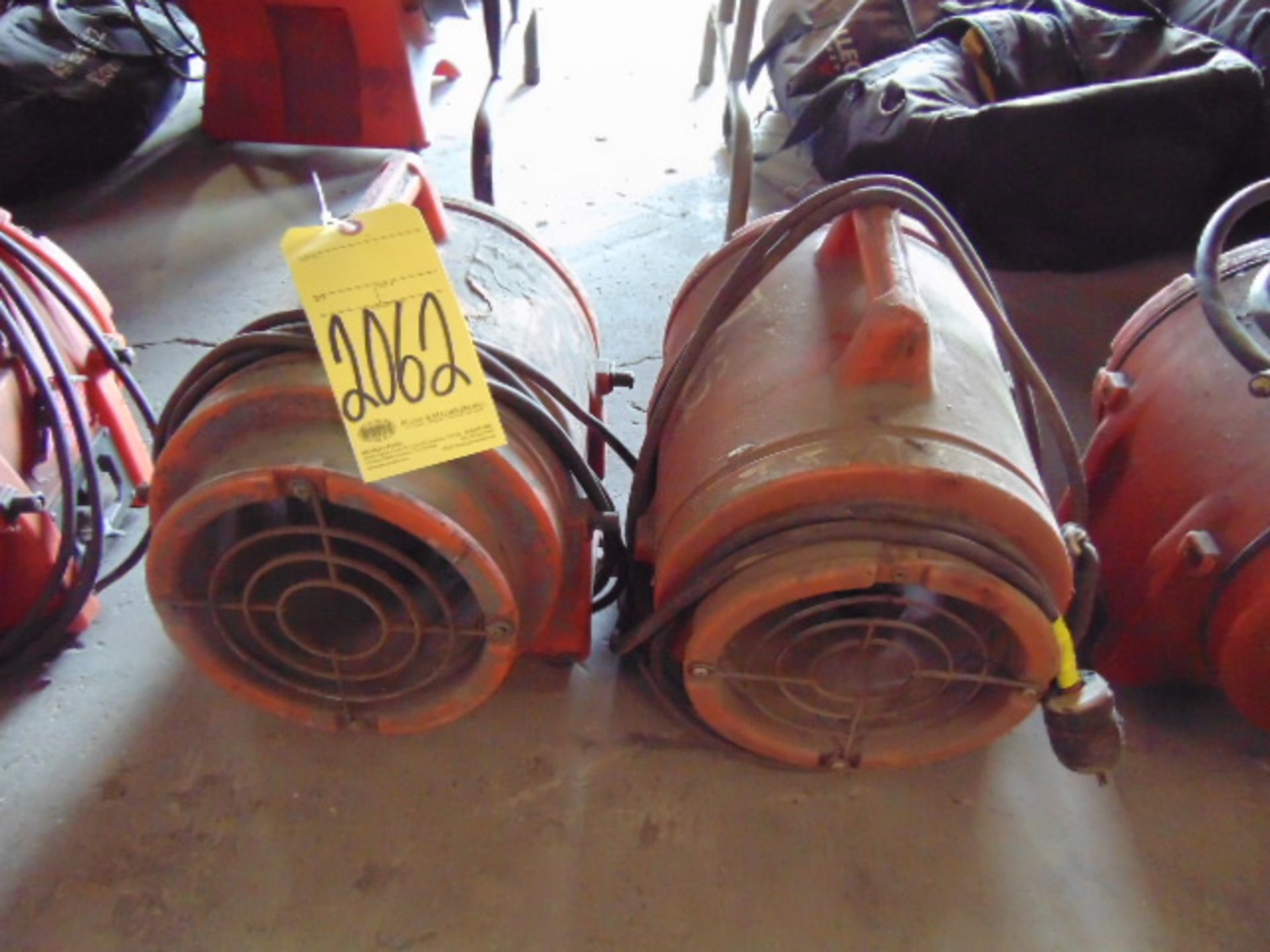 LOT OF VENTILATOR BLOWERS (2)