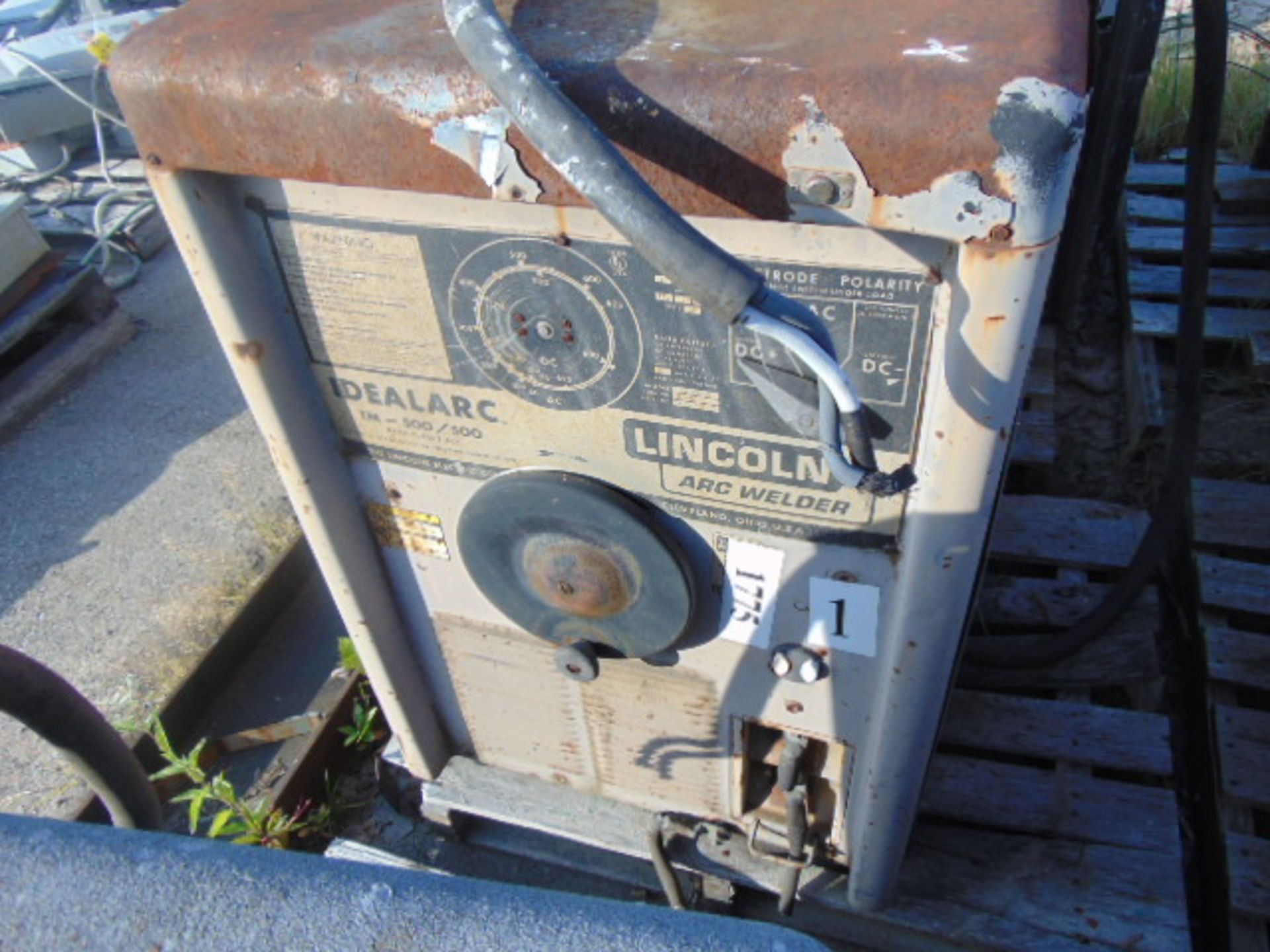 LOT OF ARC WELDERS (9), LINCOLN IDEALARC TM-500/500 - Image 9 of 10