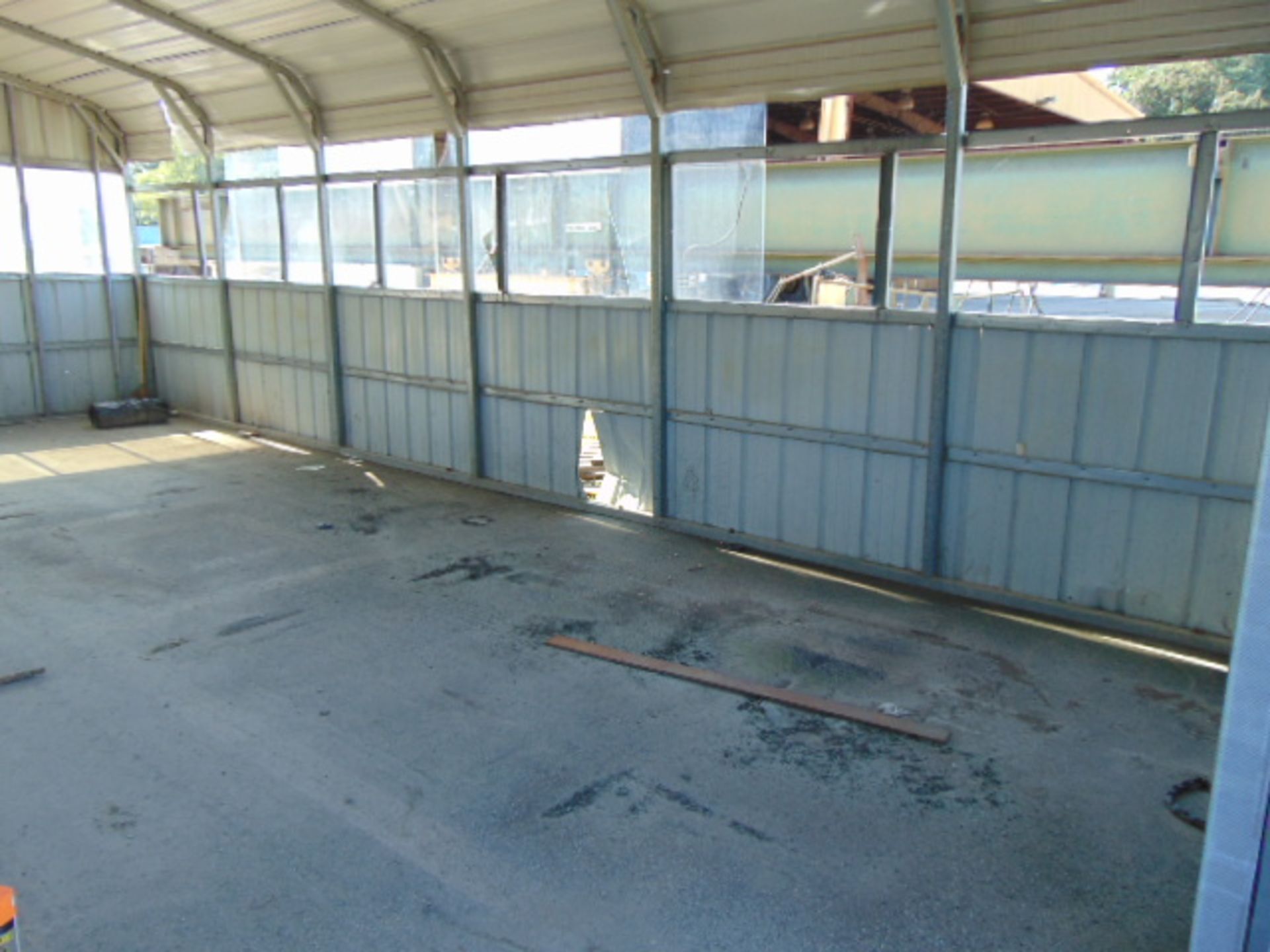 PORTABLE PREFABRICATED METAL BUILDING, 24'W. x 30'L. x 10' T. - Image 3 of 4