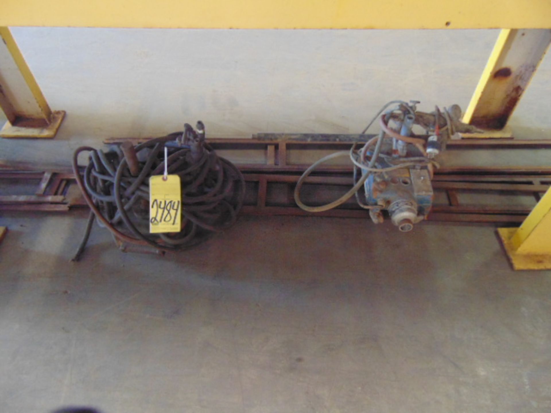 LOT OF TRACK TORCHES (2), KOIKE, w/track