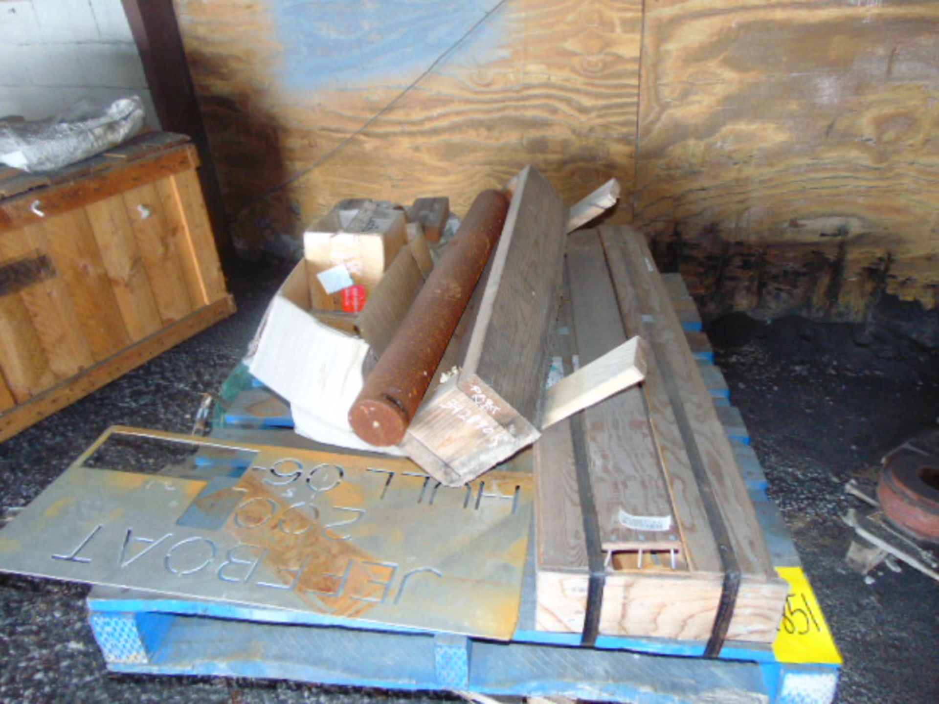 LOT CONSISTING OF: crane parts & misc., assorted (on six skids) - Image 7 of 7