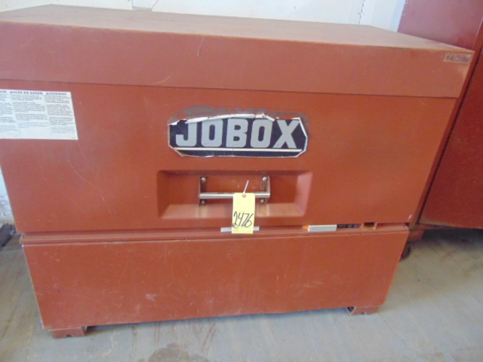 TOOLBOX, JOBOX, 60"W. x 30" dp. x 46" ht.