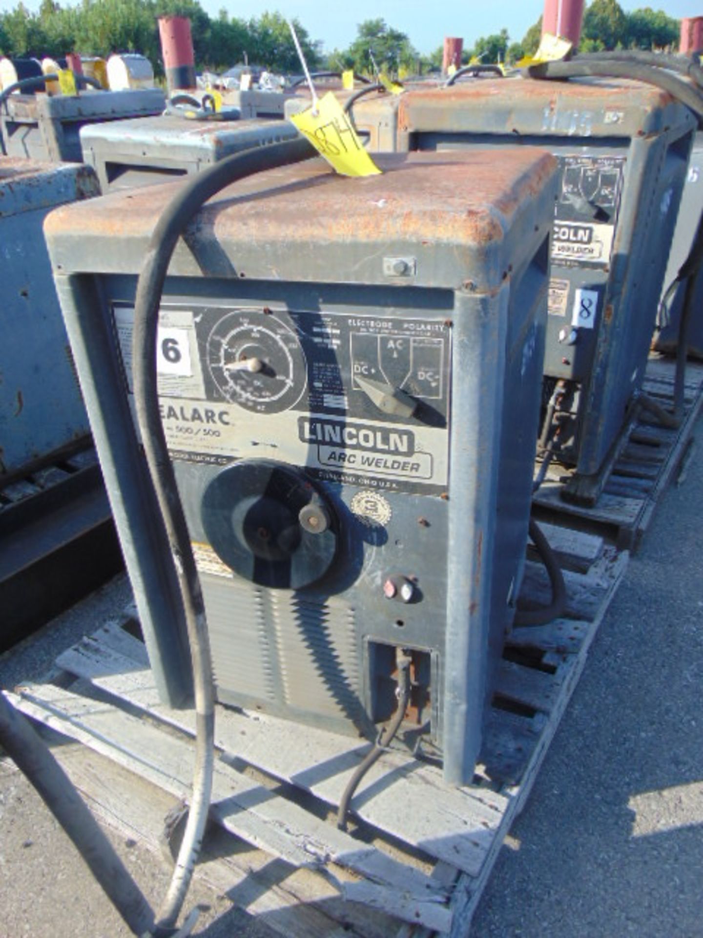 LOT OF ARC WELDERS (7), LINCOLN IDEALARC TM-500/500 - Image 3 of 7
