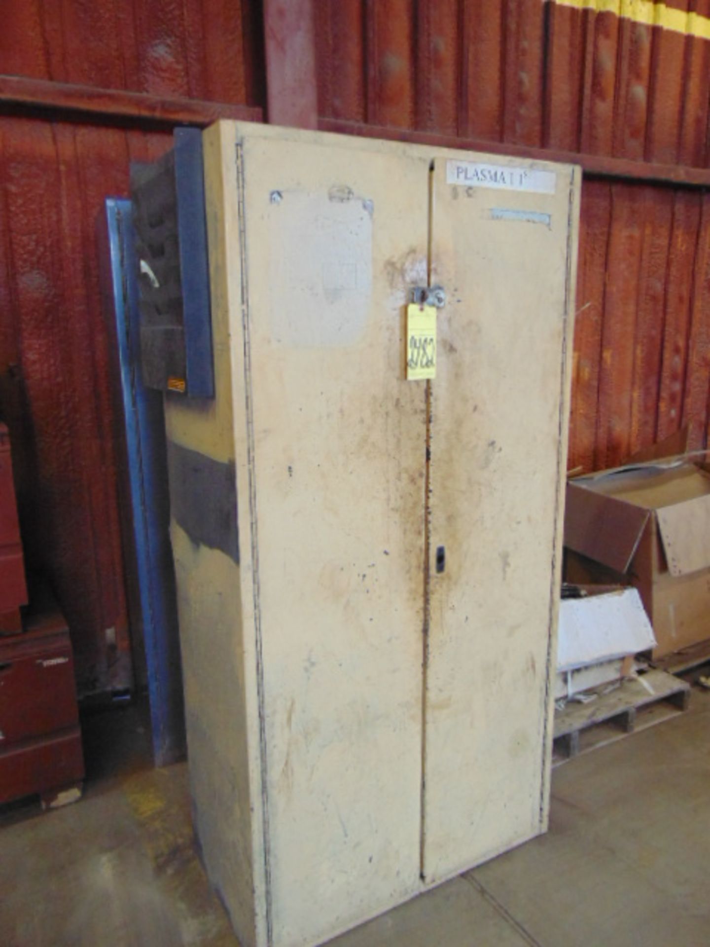 LOT OF SUPPLY CABINETS (2), 2-door