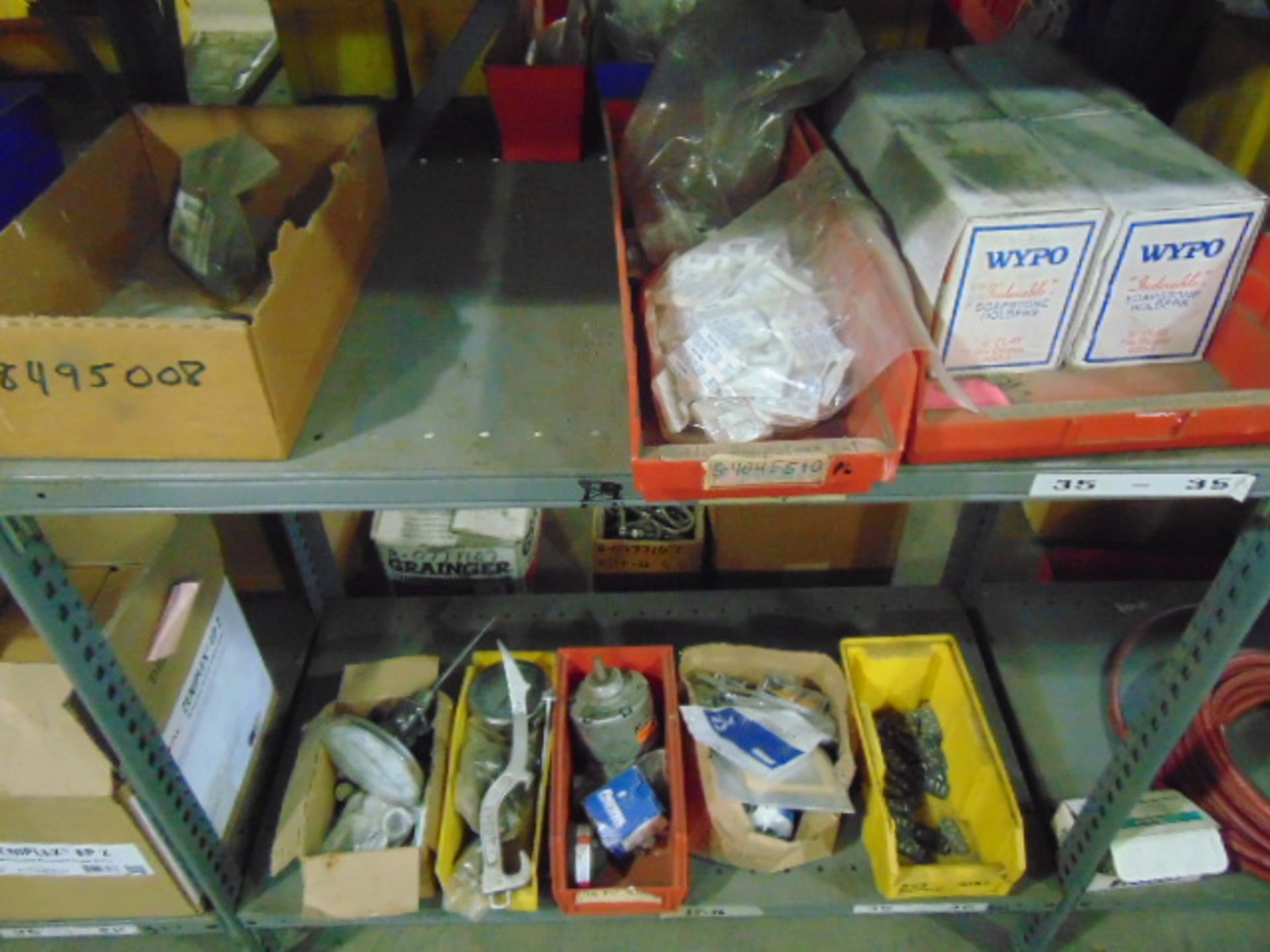 LOT CONSISTING OF: hardware & misc., assorted (in two sections of shelving) - Image 4 of 5