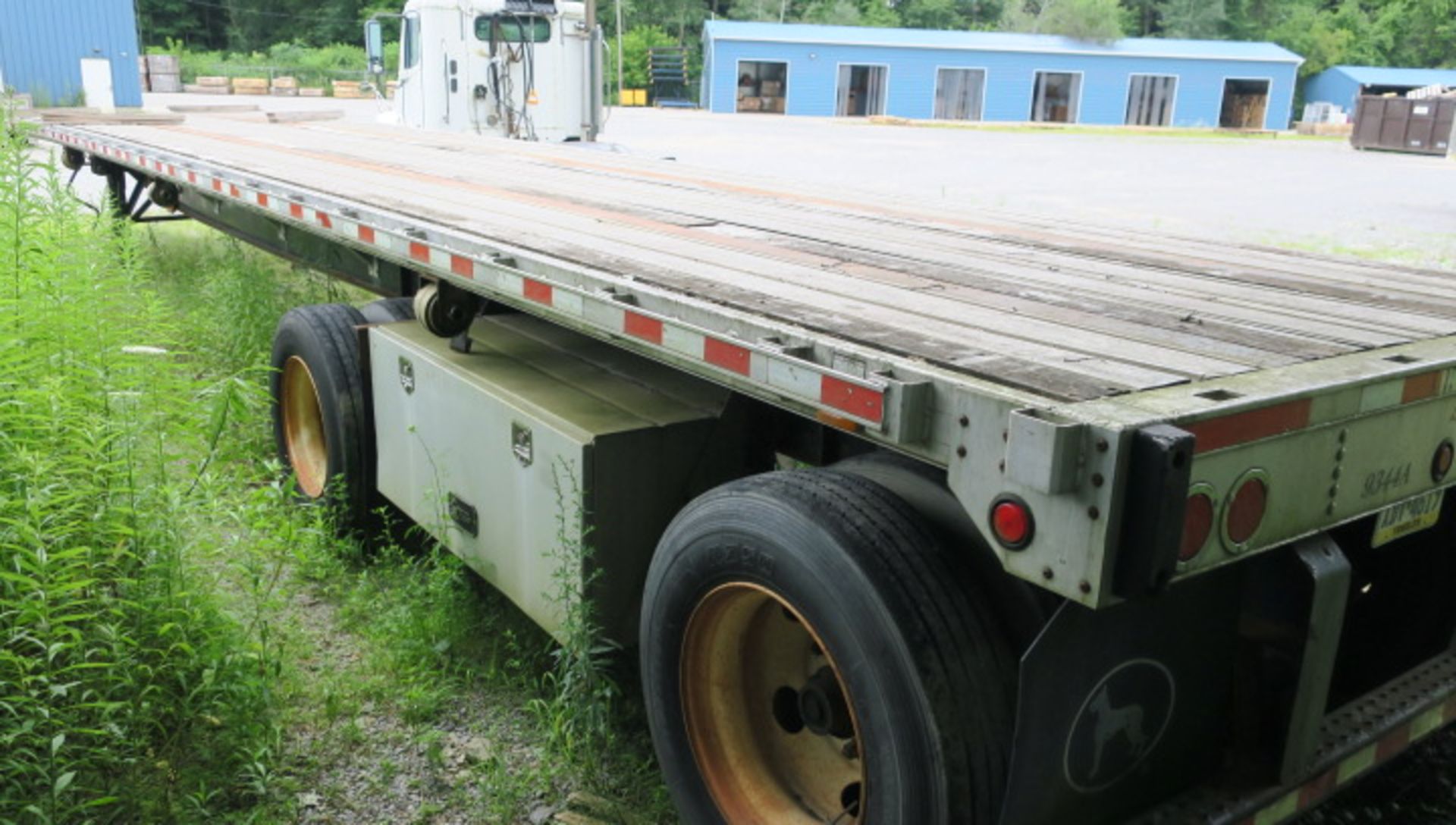 TRAILER, 2007 GREAT DANE MDL. GPIWSAR-248102, 48'L., 20,000 lb. G.V.W.R. per axle, tandem axle, - Image 4 of 7