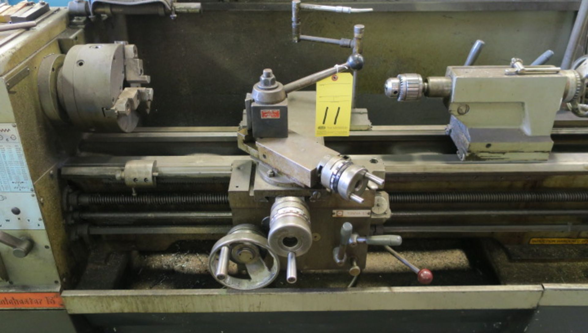 ENGINE LATHE, CLAUSING COLCHESTER 13" X 30", 2-1/4" spdl. hole, spds: 25-2000 RPM, inch/metric - Image 3 of 5