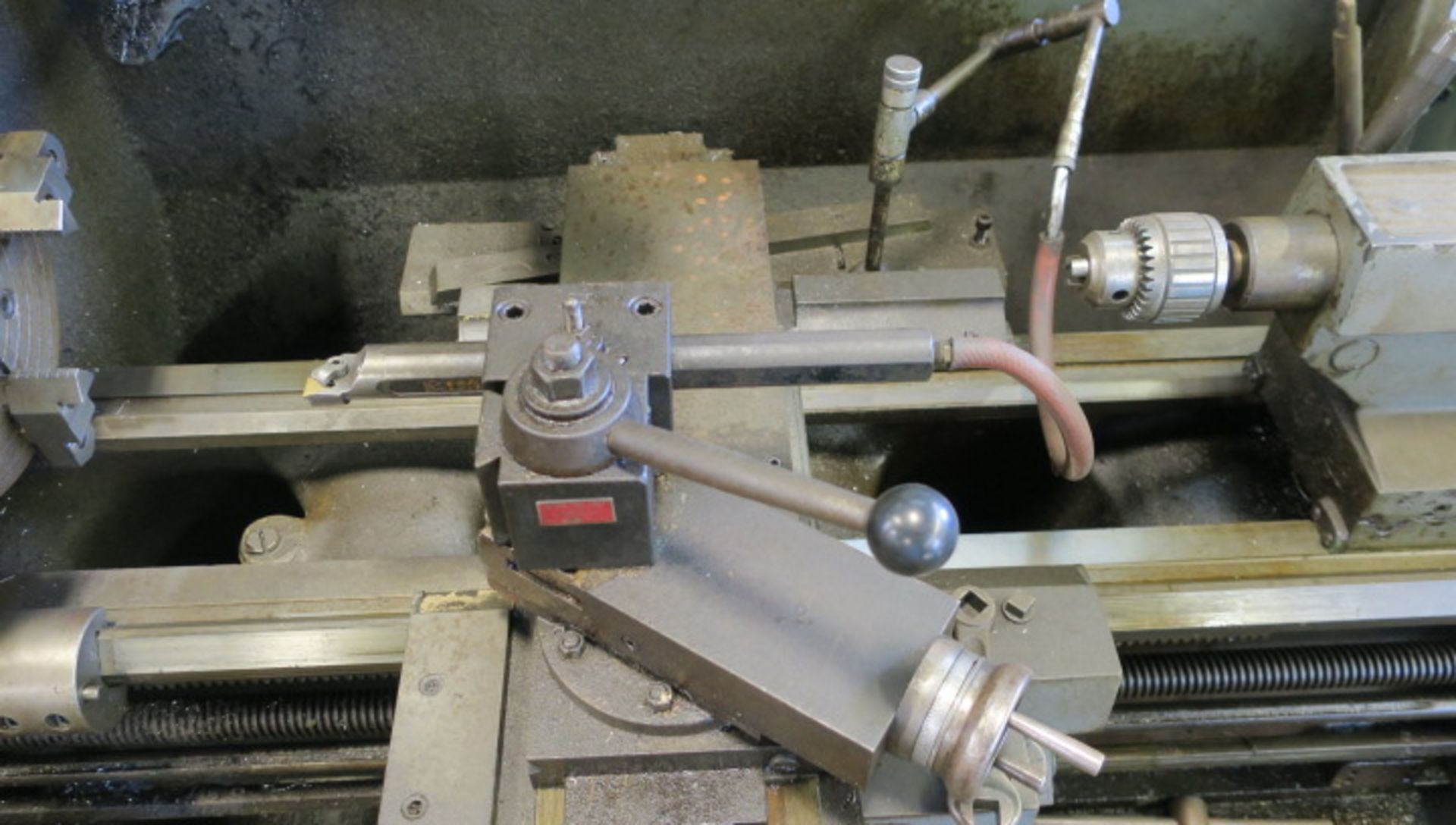 ENGINE LATHE, CLAUSING COLCHESTER 13" X 30", 2-1/4" spdl. hole, spds: 25-2000 RPM, inch/metric - Image 2 of 5