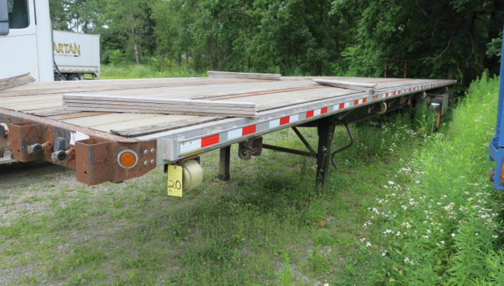 TRAILER, 2007 GREAT DANE MDL. GPIWSAR-248102, 48'L., 20,000 lb. G.V.W.R. per axle, tandem axle, - Image 5 of 7