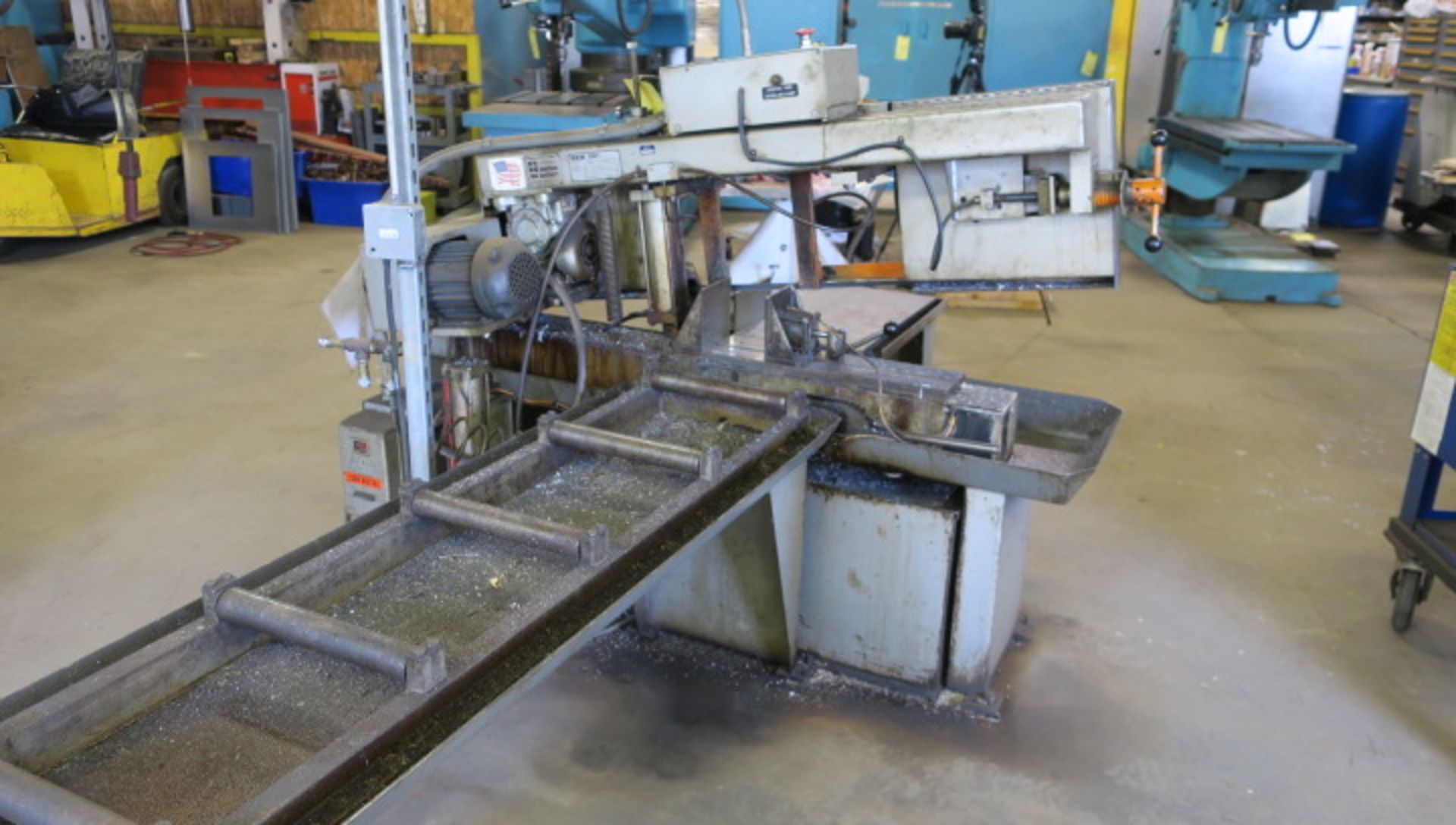 HORIZONTAL BANDSAW, HEM MDL. 750M, 2 HP motor, 10" rd. cap., 10" x 15" rect. cap., 1" blade size, - Image 3 of 5