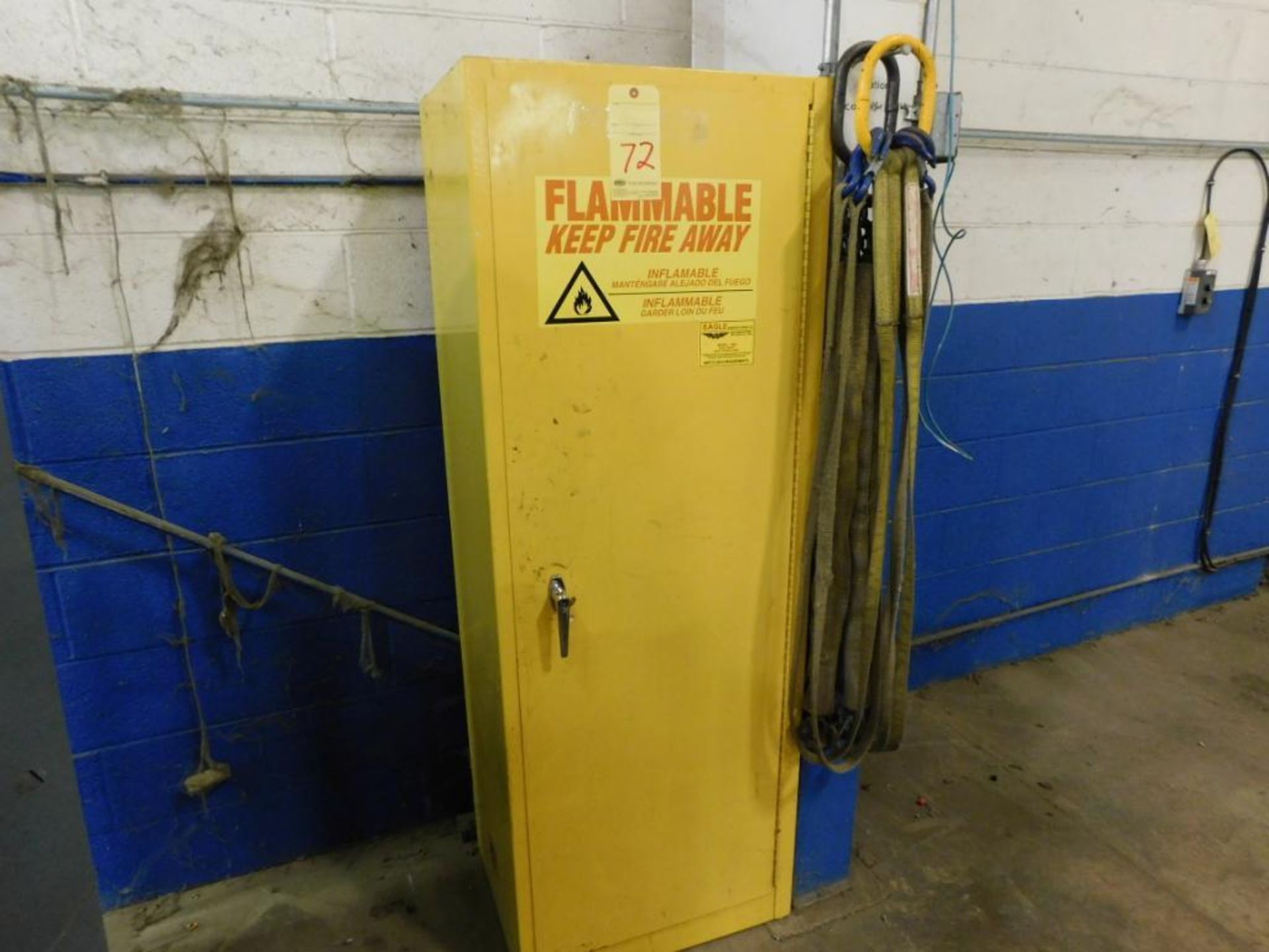 FLAMMABLE LIQUID STORAGE CABINET, EAGLE, 24 gal.