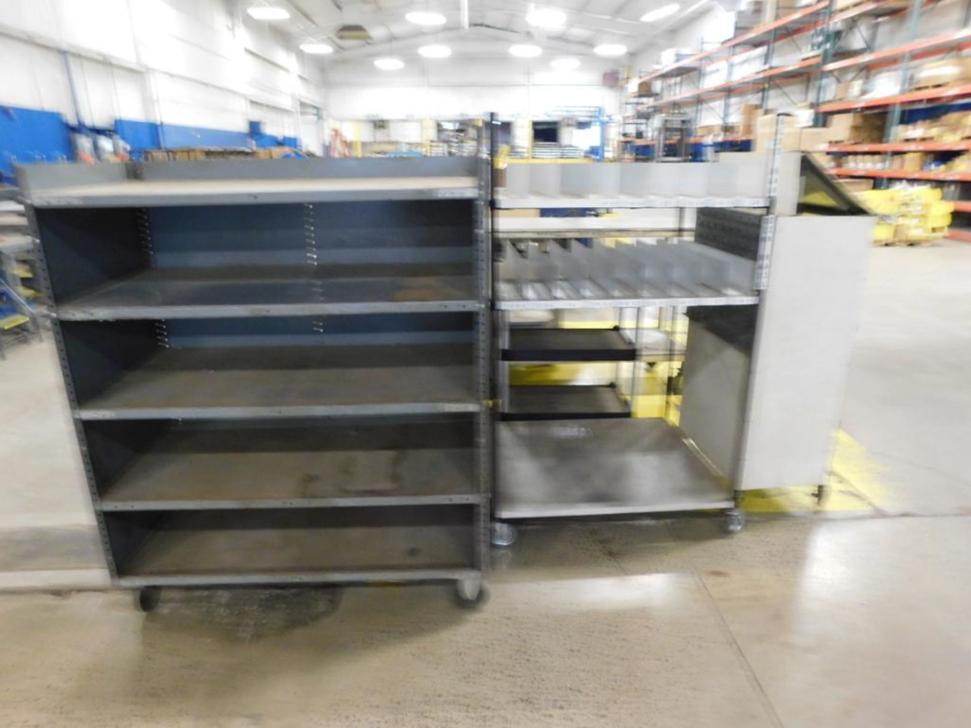 LOT OF ROLLING SHOP CARTS (10) - Image 2 of 2