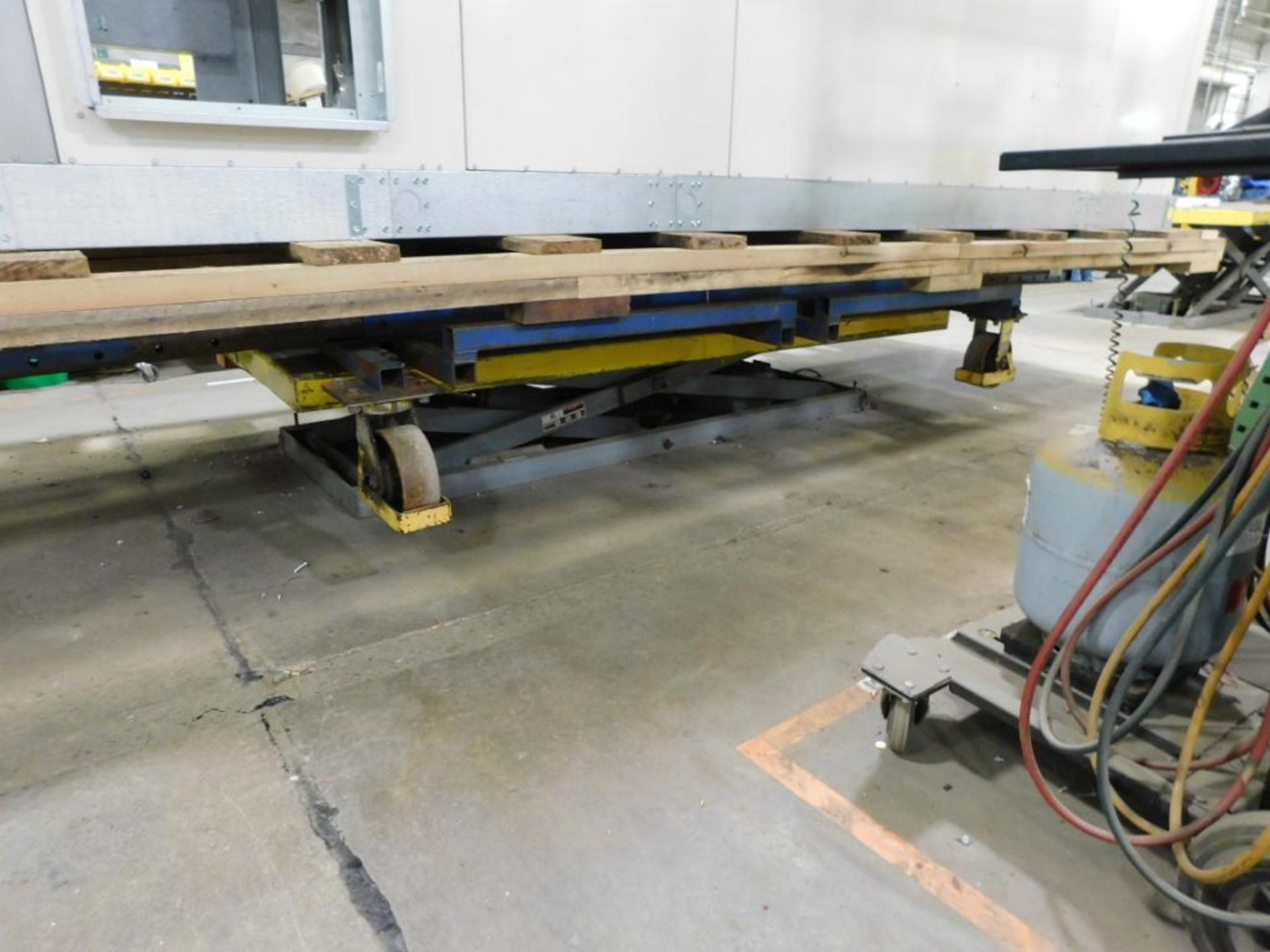 ELECTRIC HYDRAULIC LIFT TABLE, 6,000 lb. cap., 48" x 96" - Image 2 of 2