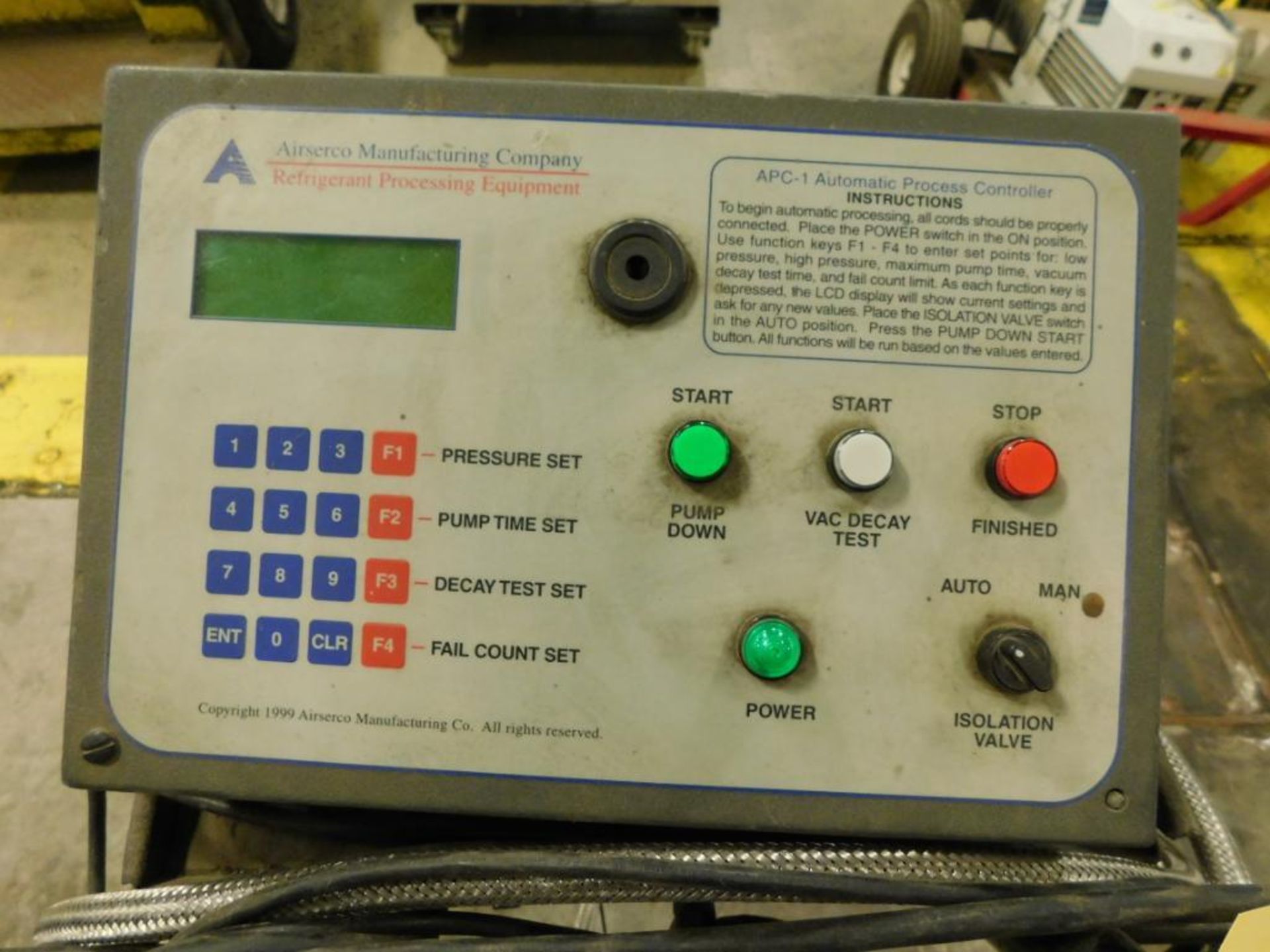 REFRIGERANT EVACUATION SYSTEM, AIRSERCO MANUFACTURING - Image 2 of 2