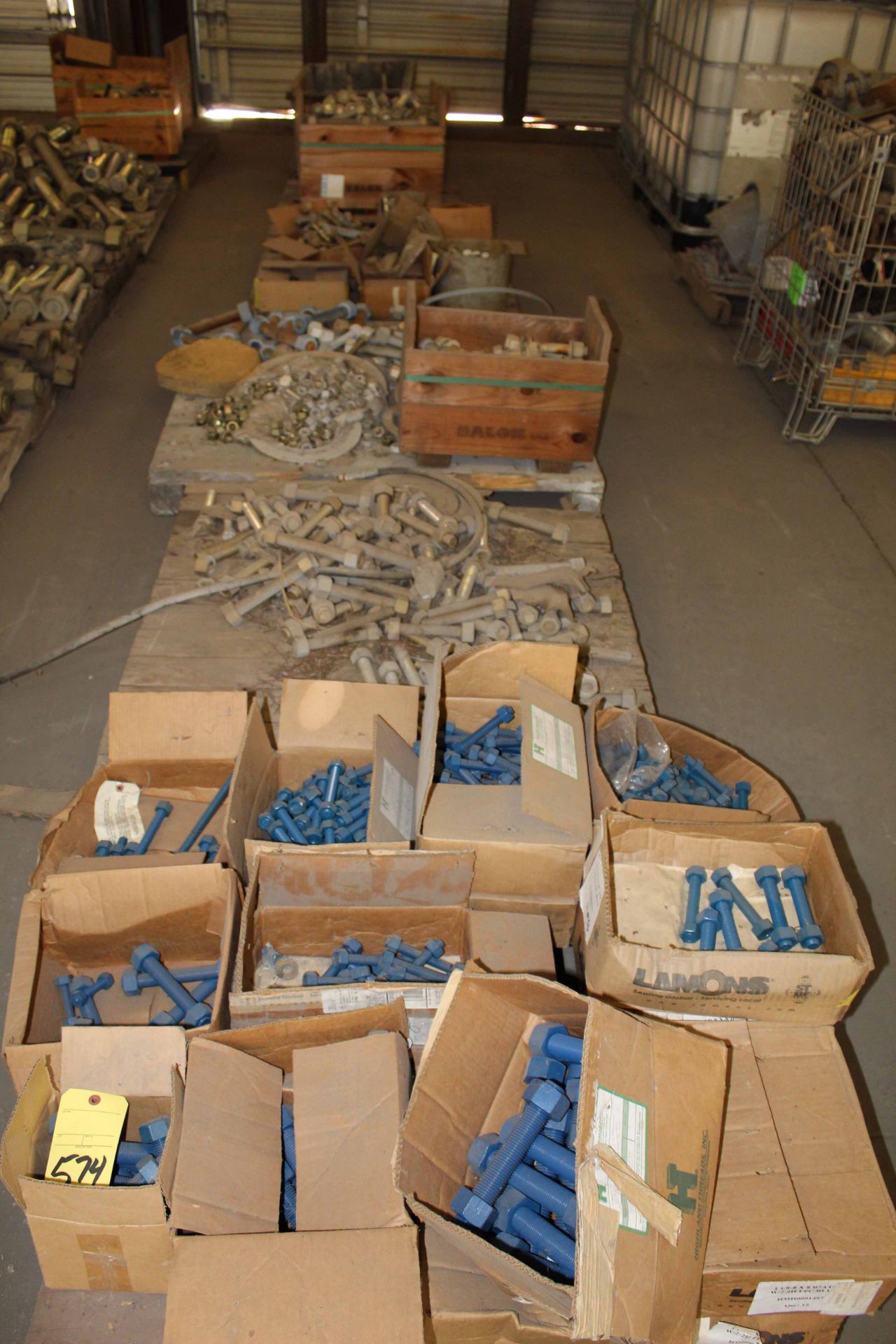 LOT CONSISTING OF: fasteners & studs