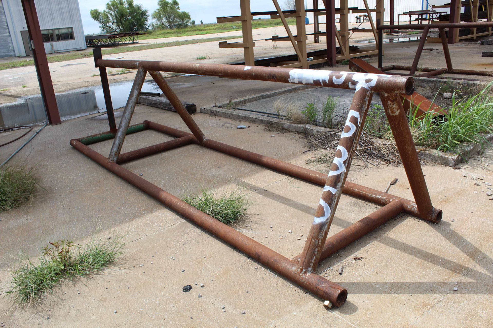 LOT OF PIPE RACKS (5)