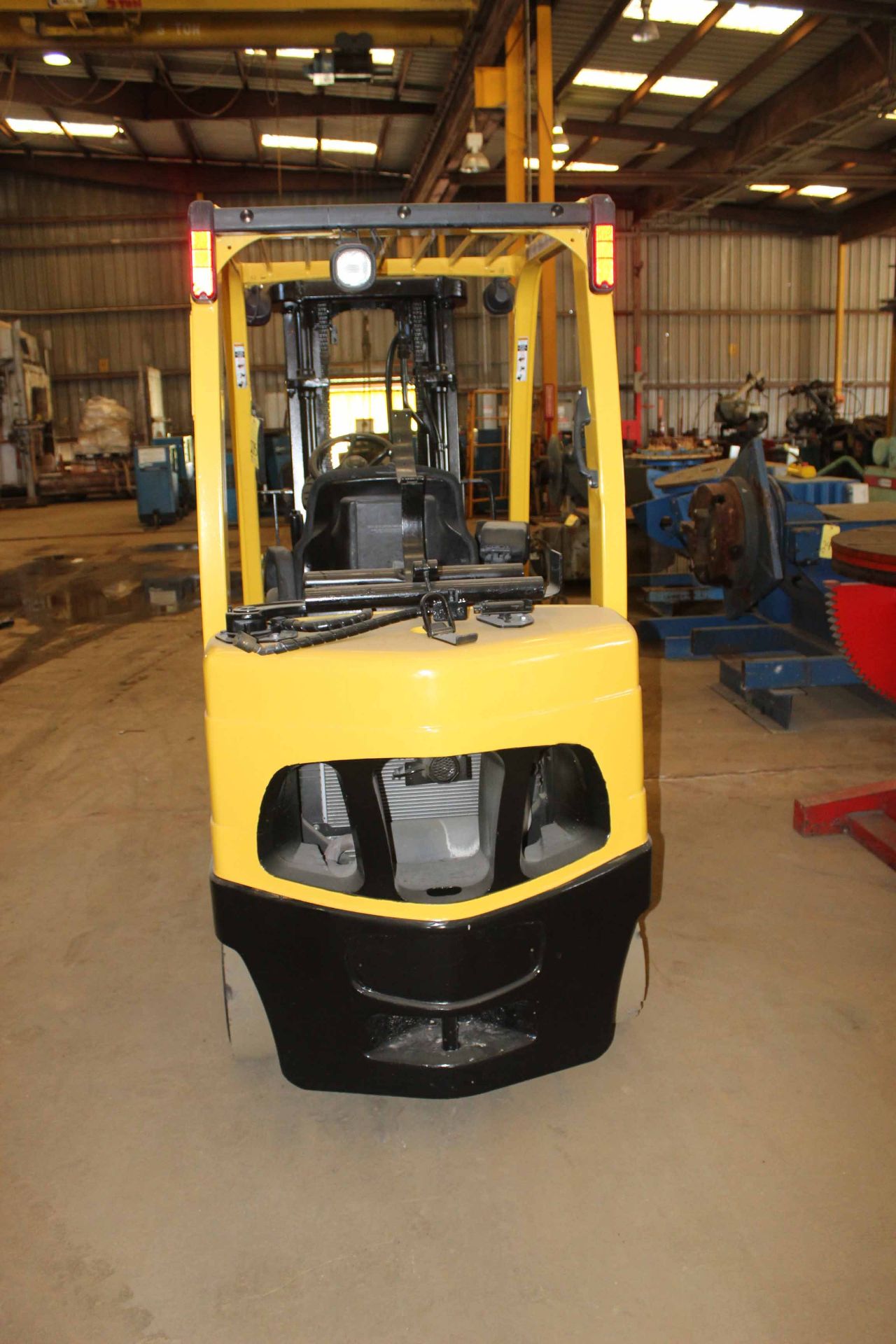 FORKLIFT, HYSTER 6,000 LB. CAP. MDL. S60FT, new 2008, LPG, 187" max. lift ht., 83" 3-stage mast, - Image 3 of 4