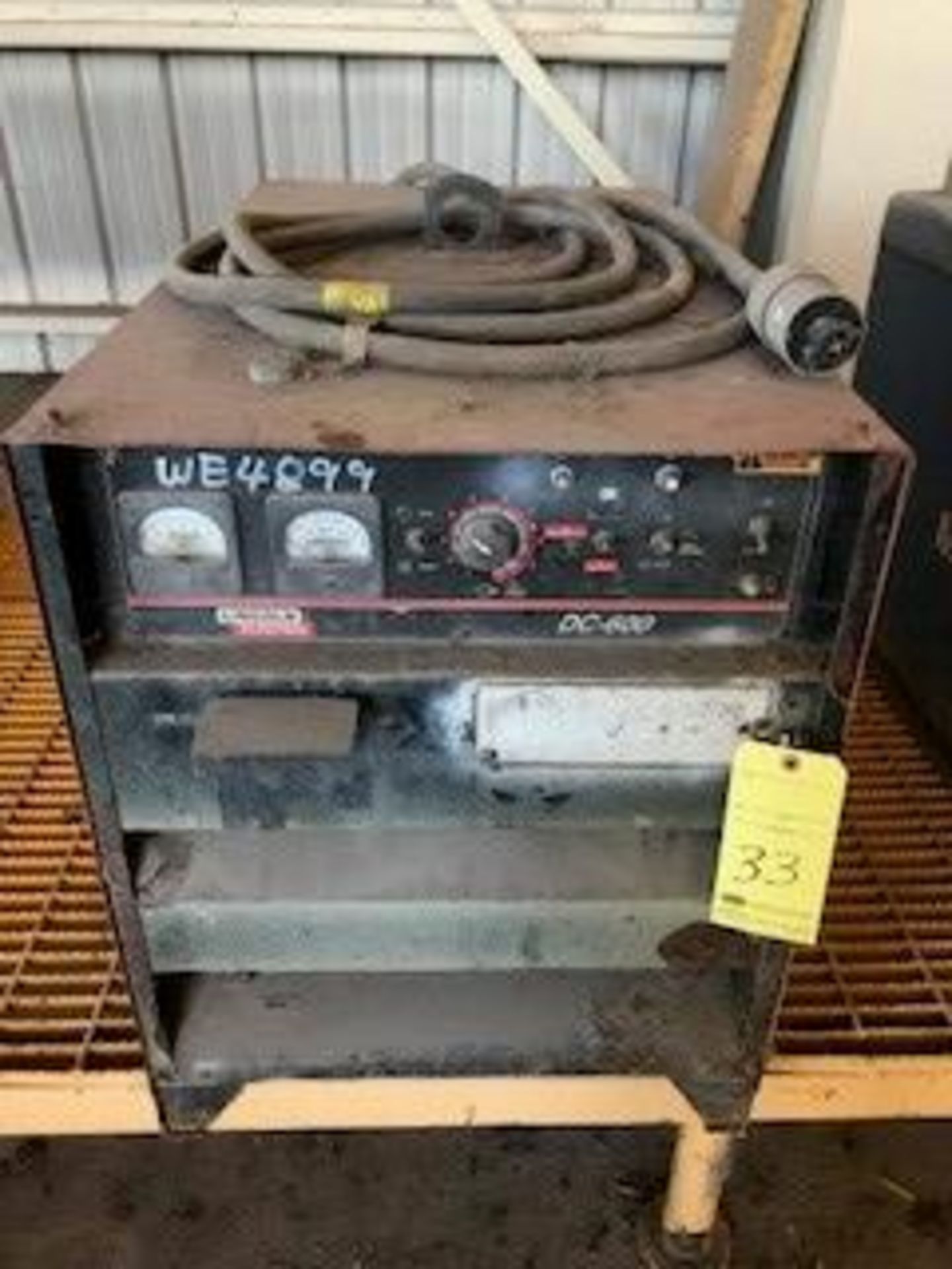 Welding Power Source, Lincoln Mdl. DC600 S/N U1010900391