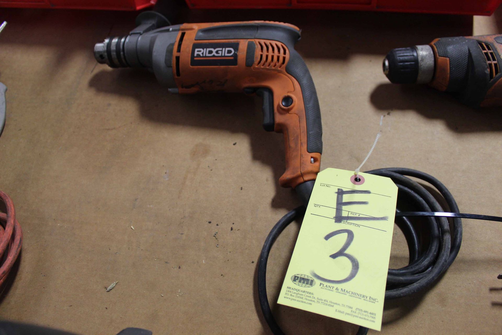 ELECTRIC DRILL, RIDGID