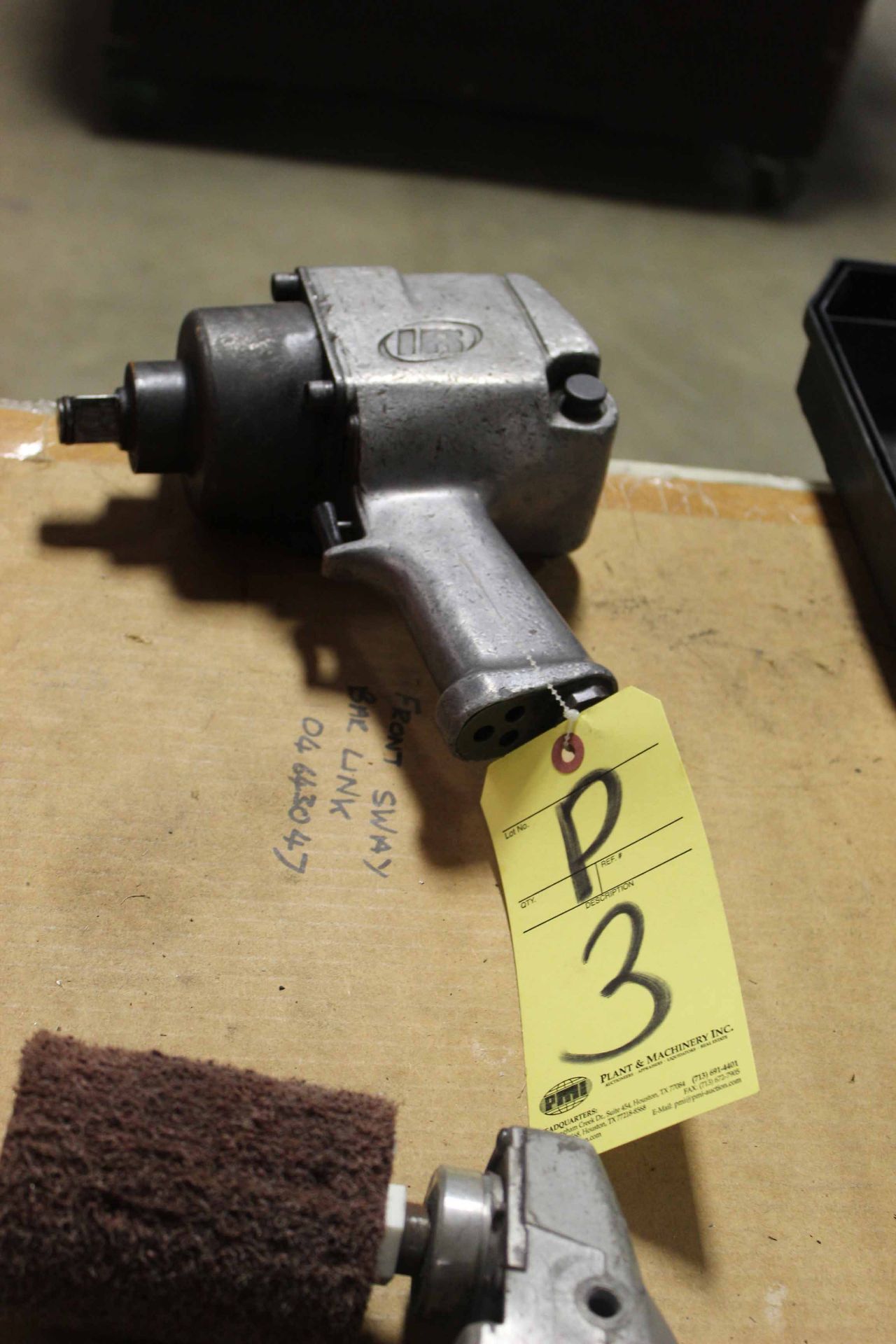 PNEUMATIC NUT DRIVER, INGERSOLL RAND, 1" drive