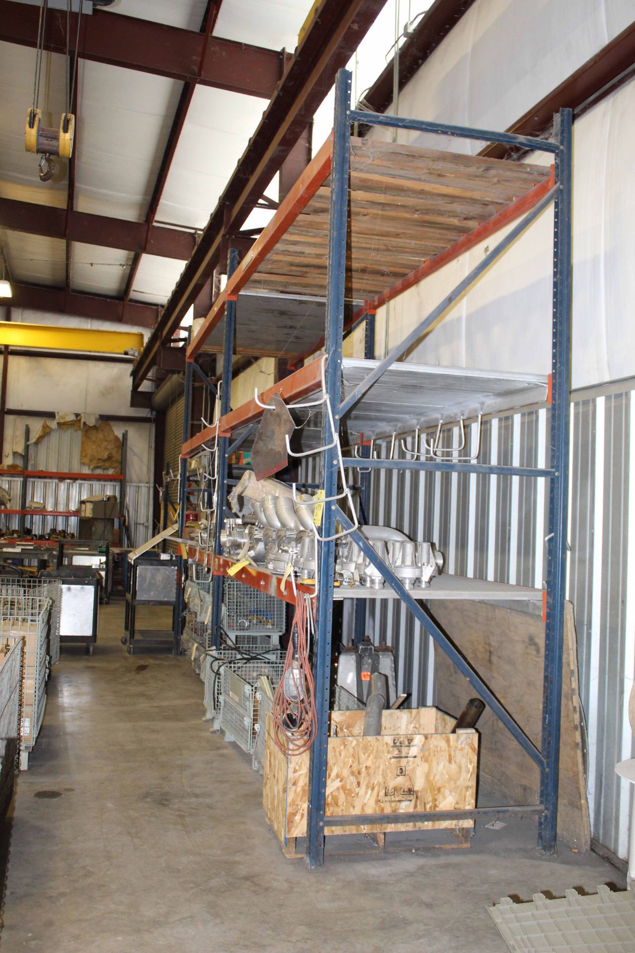 LOT OF PALLET RACK SECTIONS (7) (cannot be removed until contents have been taken) - Image 3 of 3