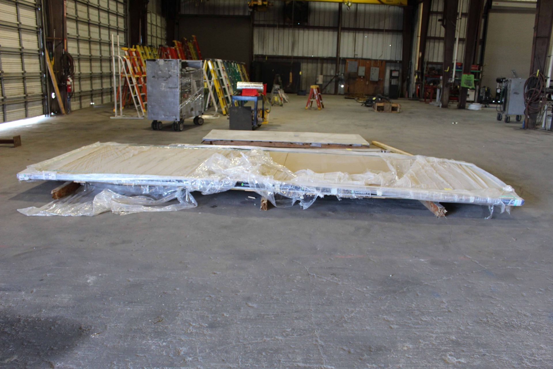 LOT OF ALUMINUM SHEETS: (10 pcs.) .225" x 84" x .1900", approx. 3,481 lbs.