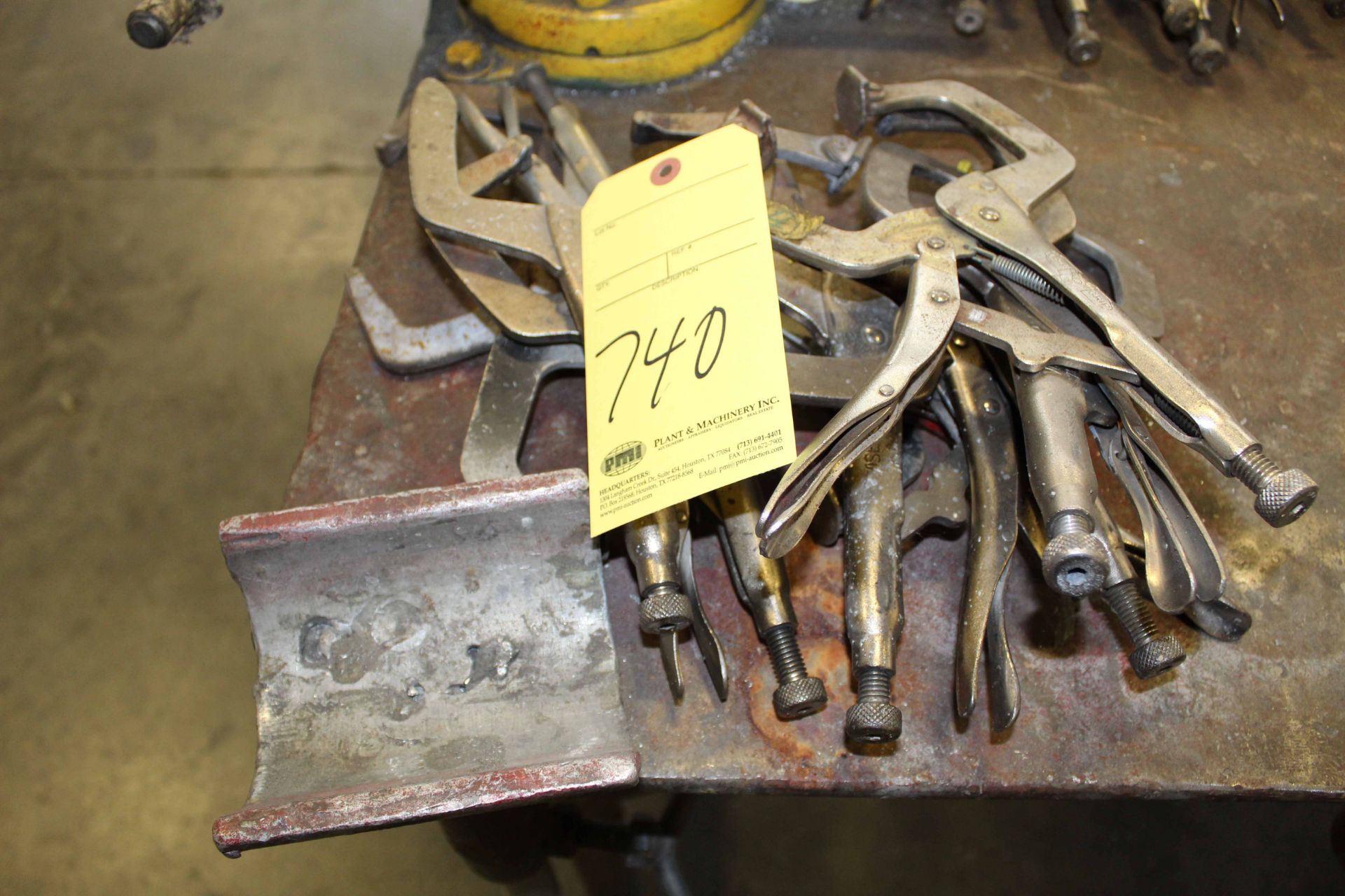 LOT OF VISE CLAMPS