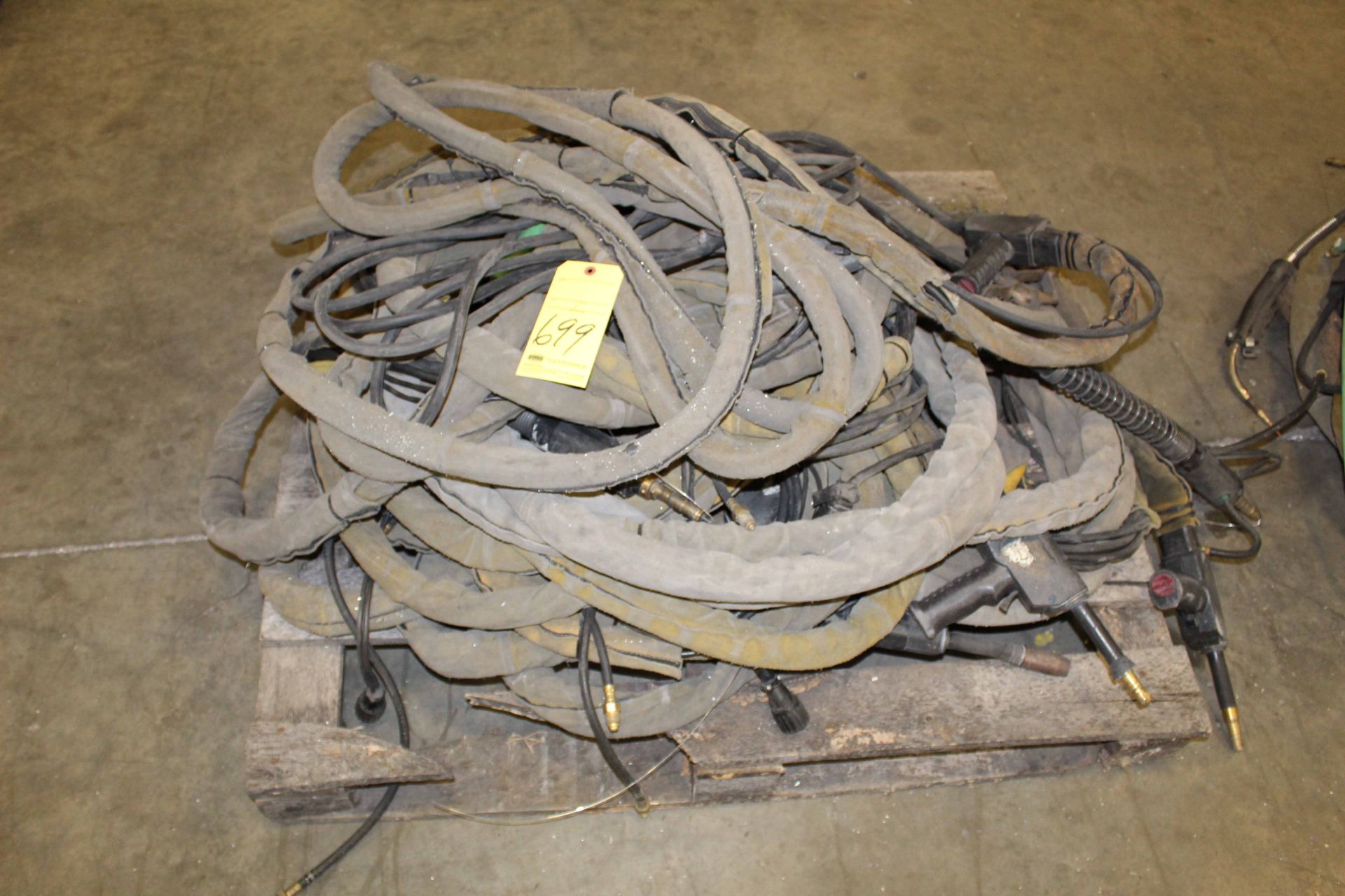 LOT OF WIRE FEED LEADS (on one pallet)