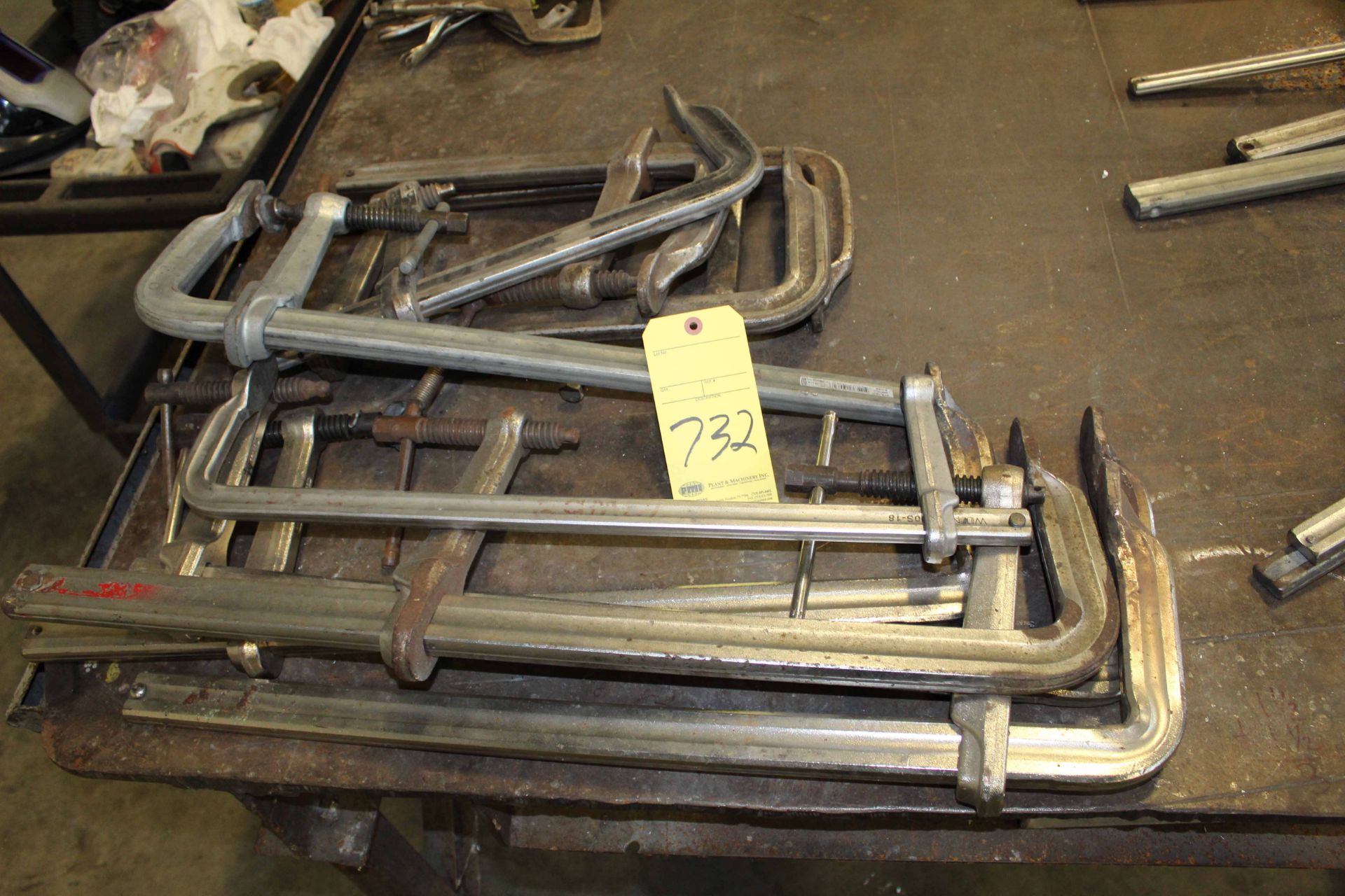 LOT OF BAR CLAMPS