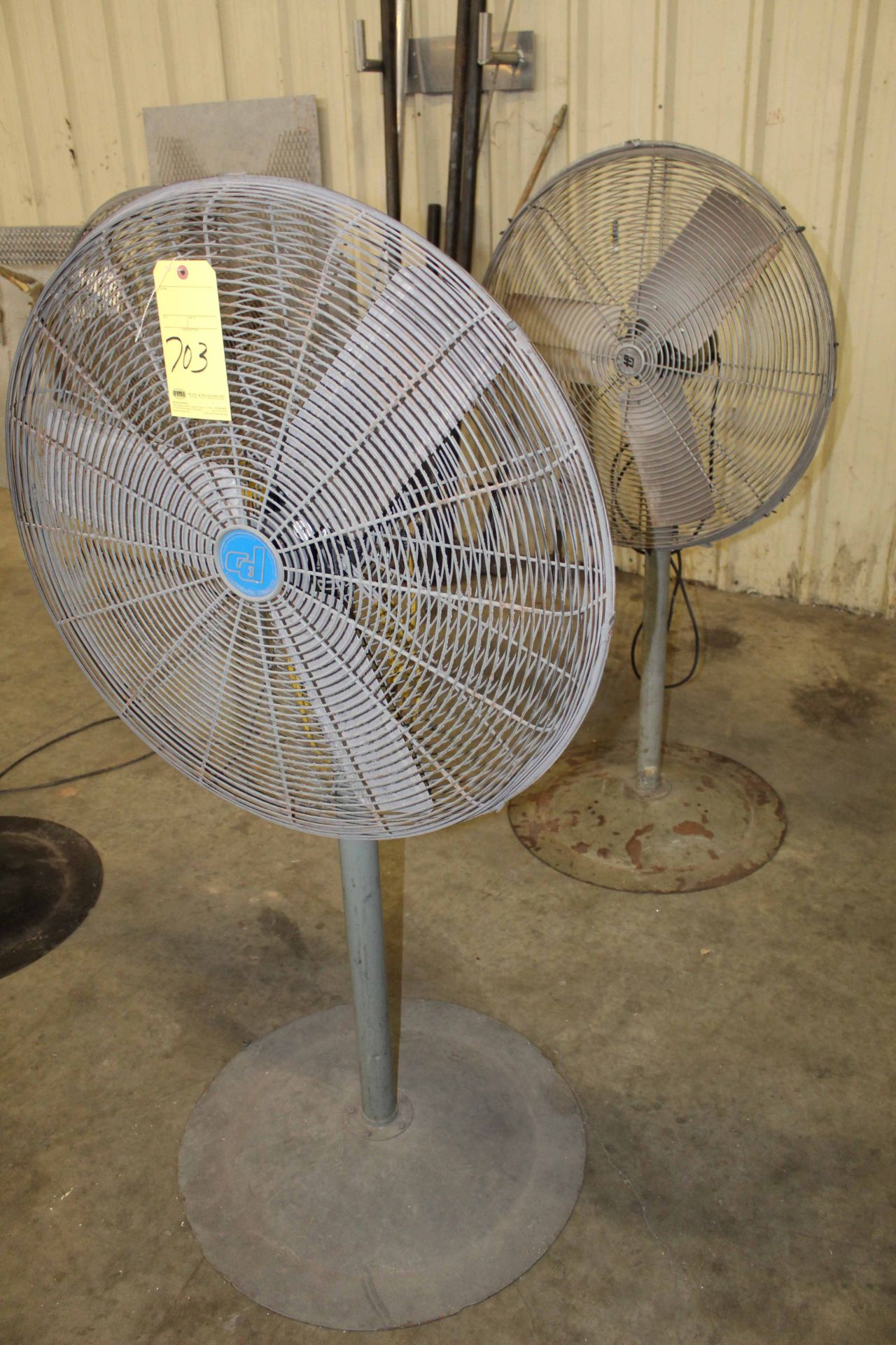 LOT OF PEDESTAL FANS (2), 32"